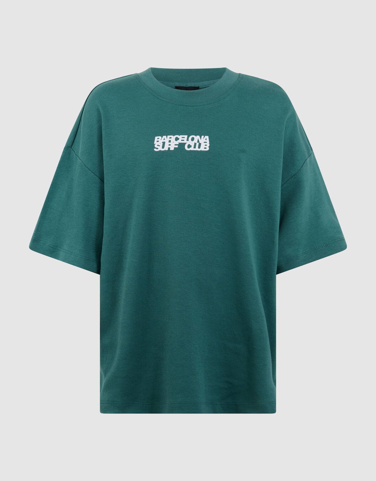 Surf Club Artwork T-shirt Donkergroen SHOEBY BOYS