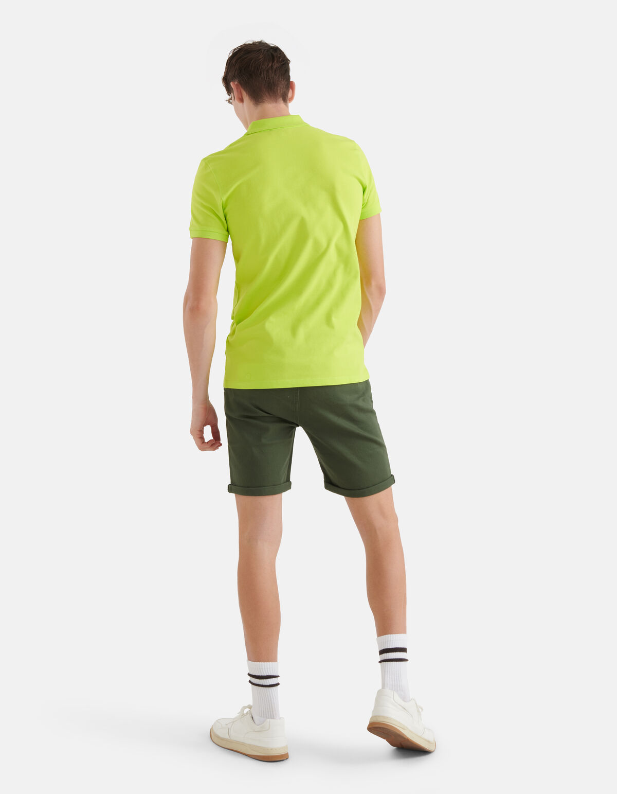 Basis Polo Fel Groen SHOEBY MEN
