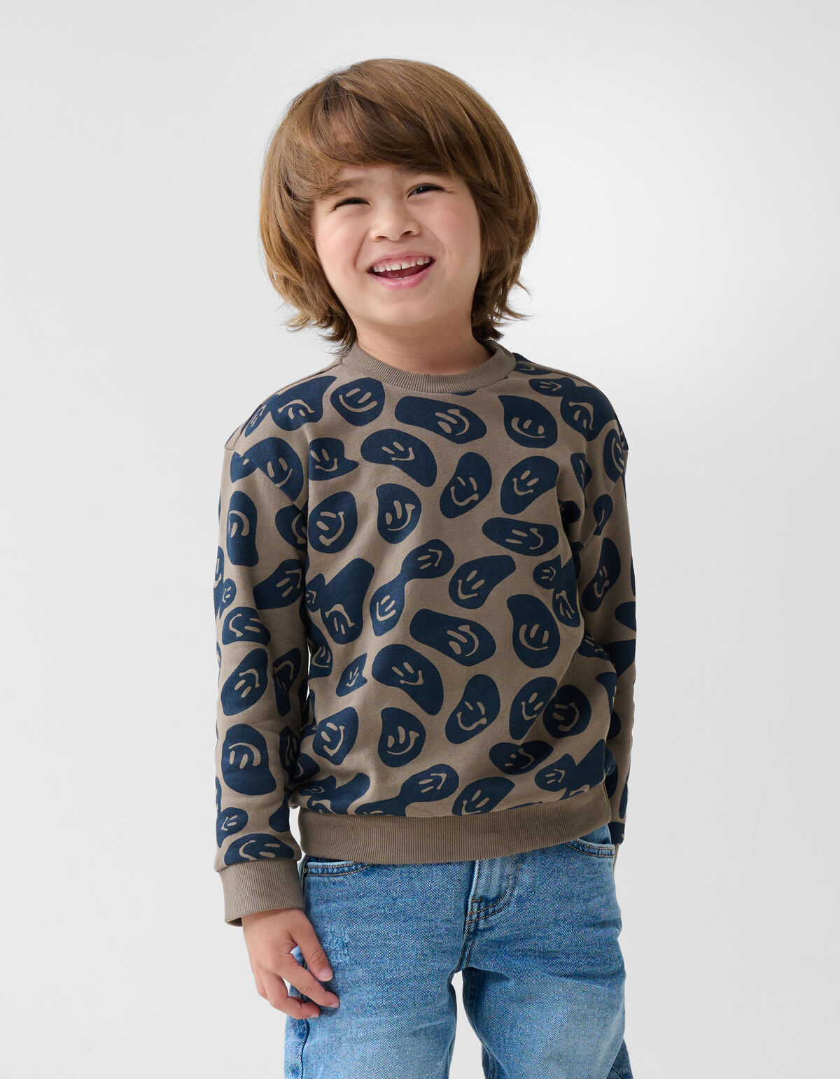 Printed Sweater Bruin SHOEBY BOYS