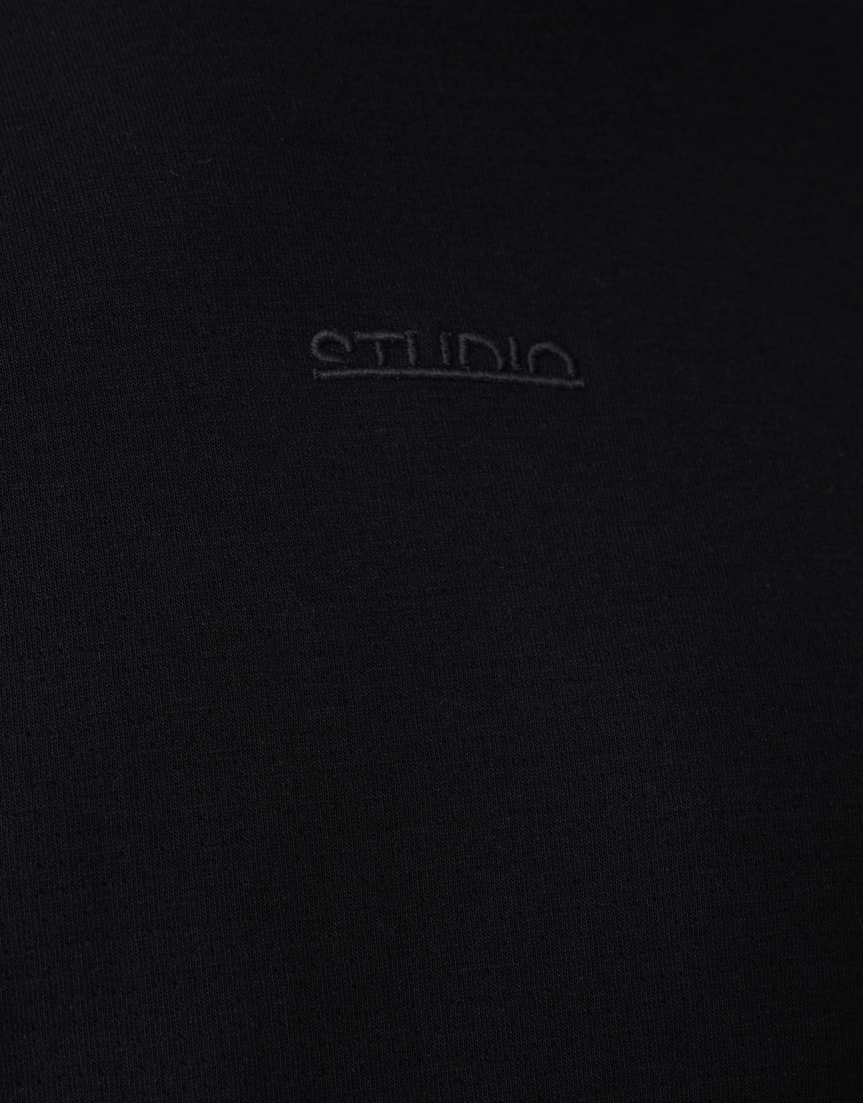 Studio Structuur T-shirt Zwart SHOEBY MEN