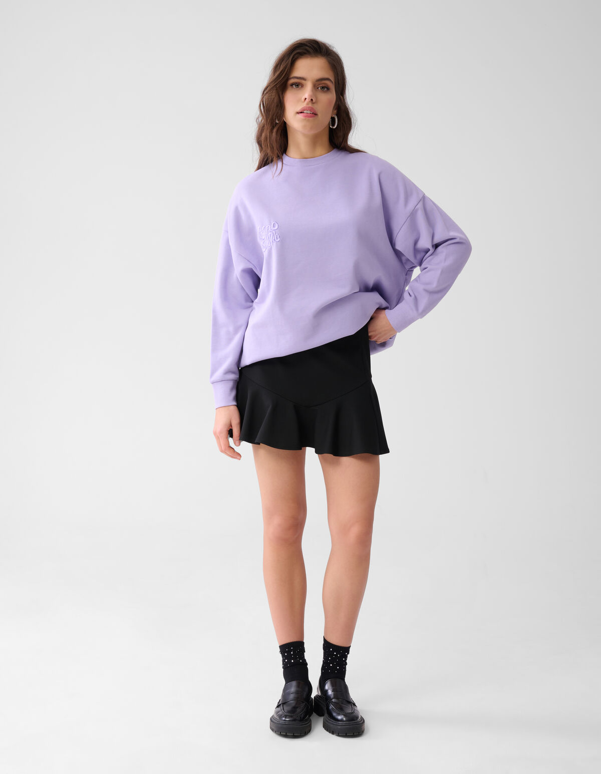 Basis Mini Rok Zwart SHOEBY WOMEN