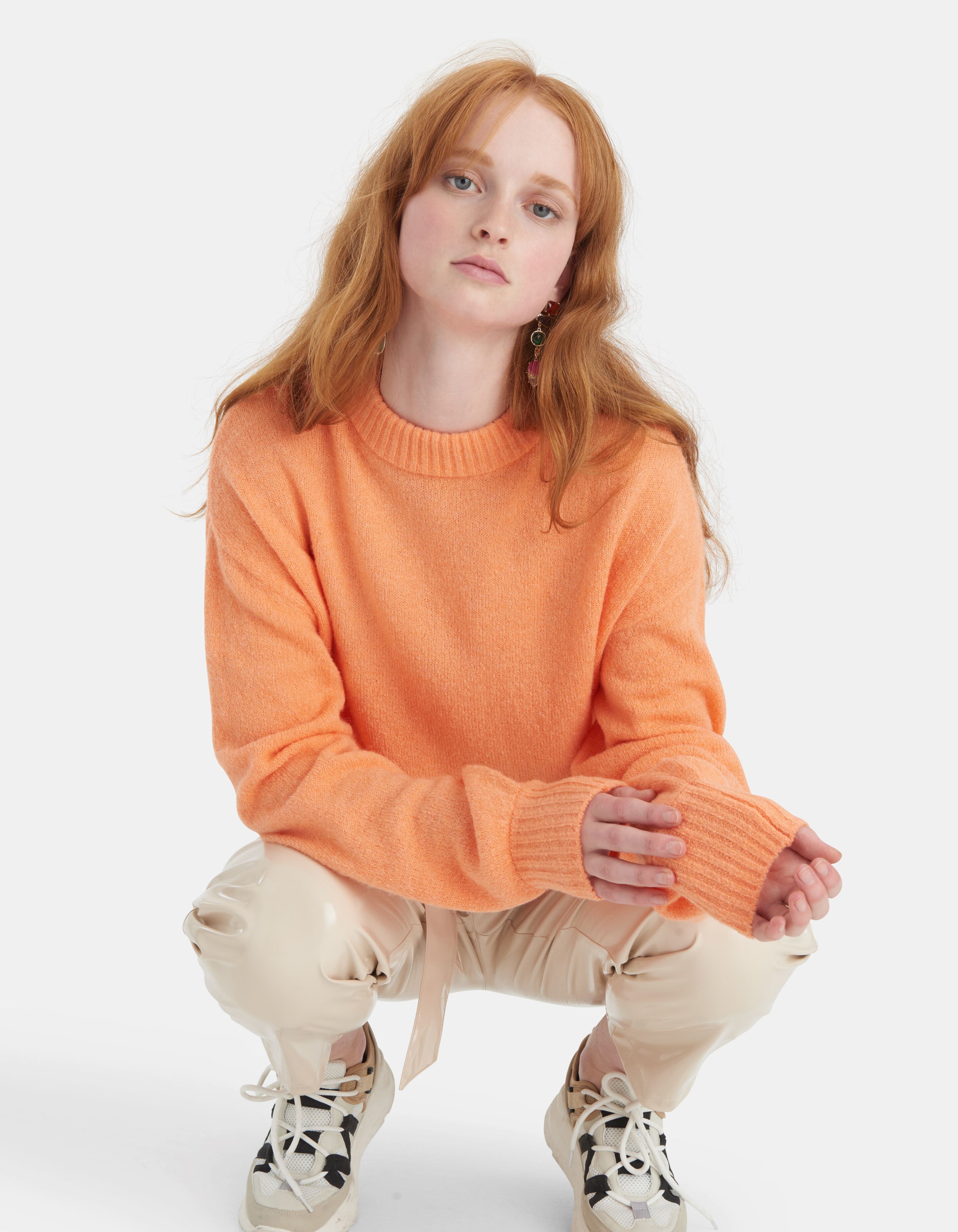 Plain Knit Pullover EKSEPT