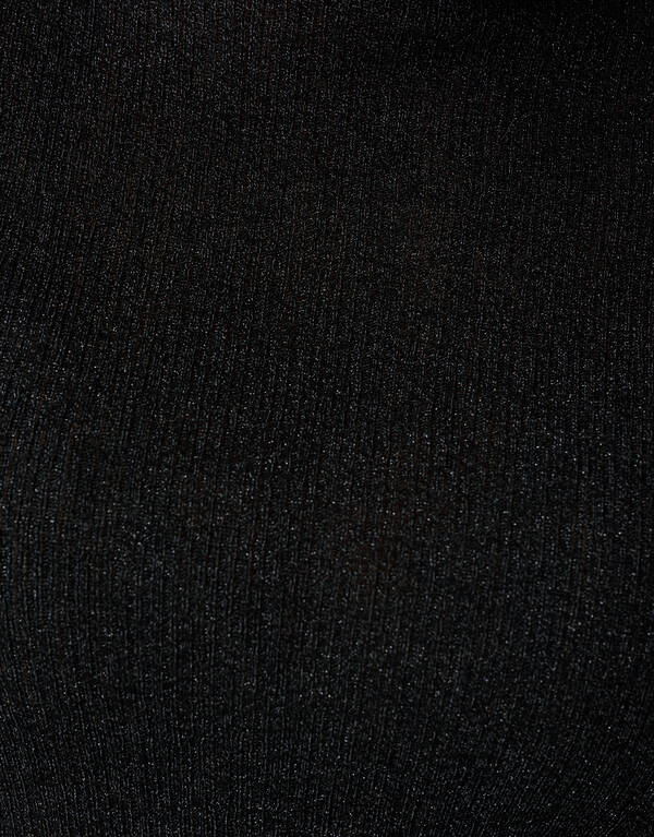 Glitter Col Top Zwart SHOEBY WOMEN