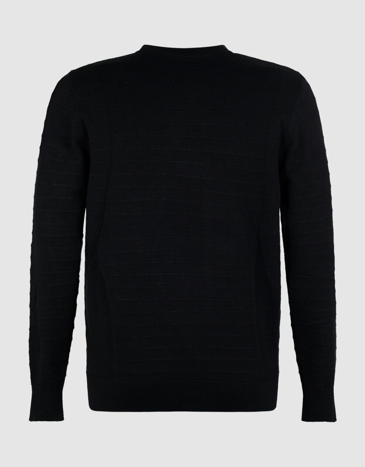 Structuur Trui Zwart SHOEBY MEN