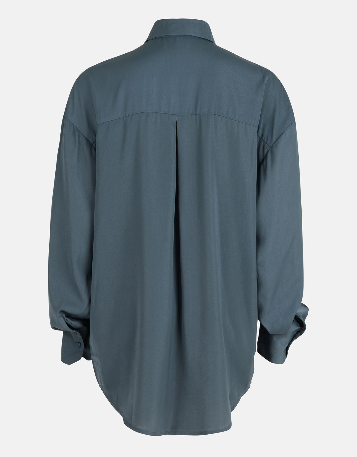 Satijnen Blouse Petrol SHOEBY WOMEN