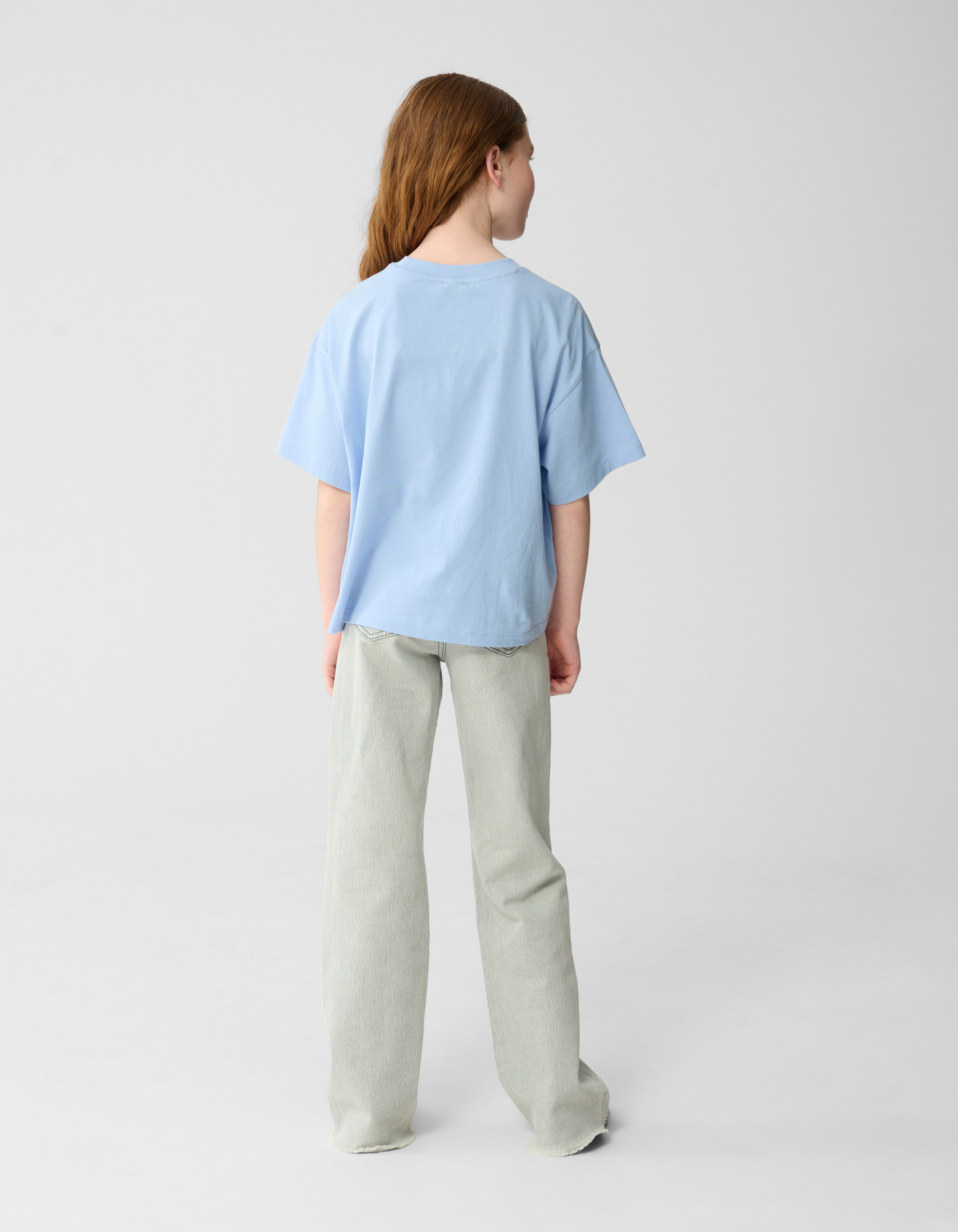 Destroy Straight Fit Jeans Lichtgrijs SHOEBY GIRLS