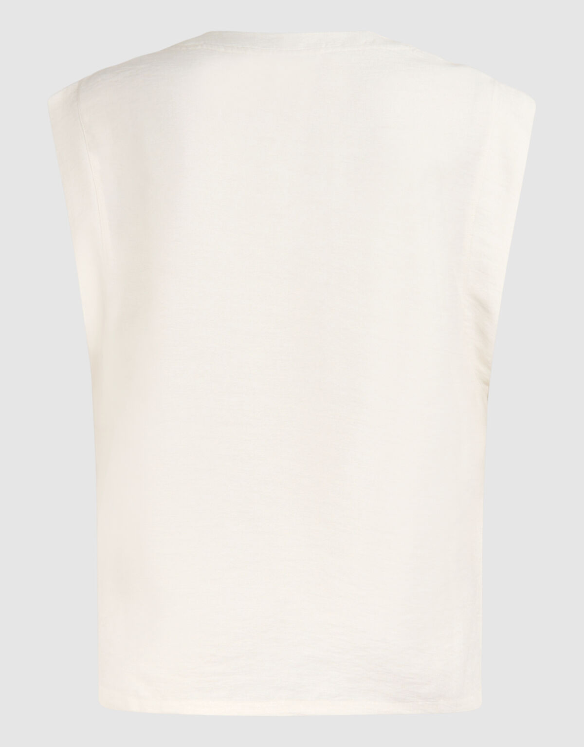 V-hals Top Gebroken Wit SHOEBY WOMEN