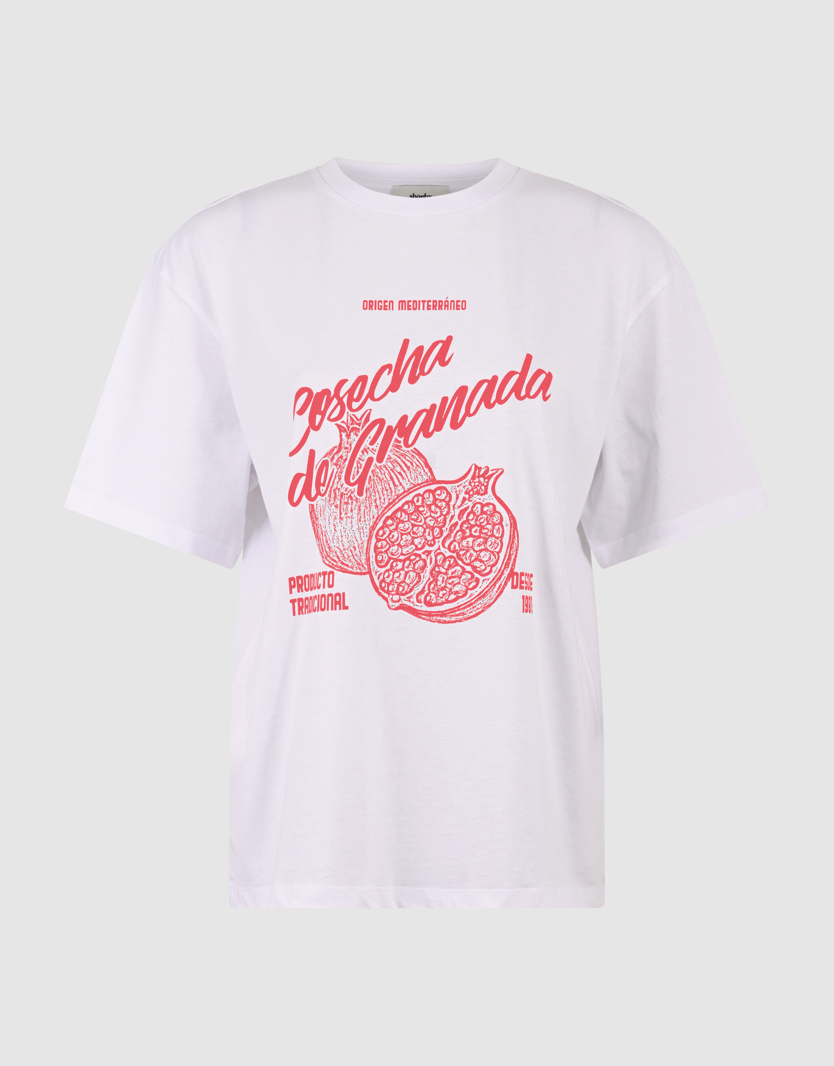 Granada Artwork T-shirt Wit SHOEBY WOMEN