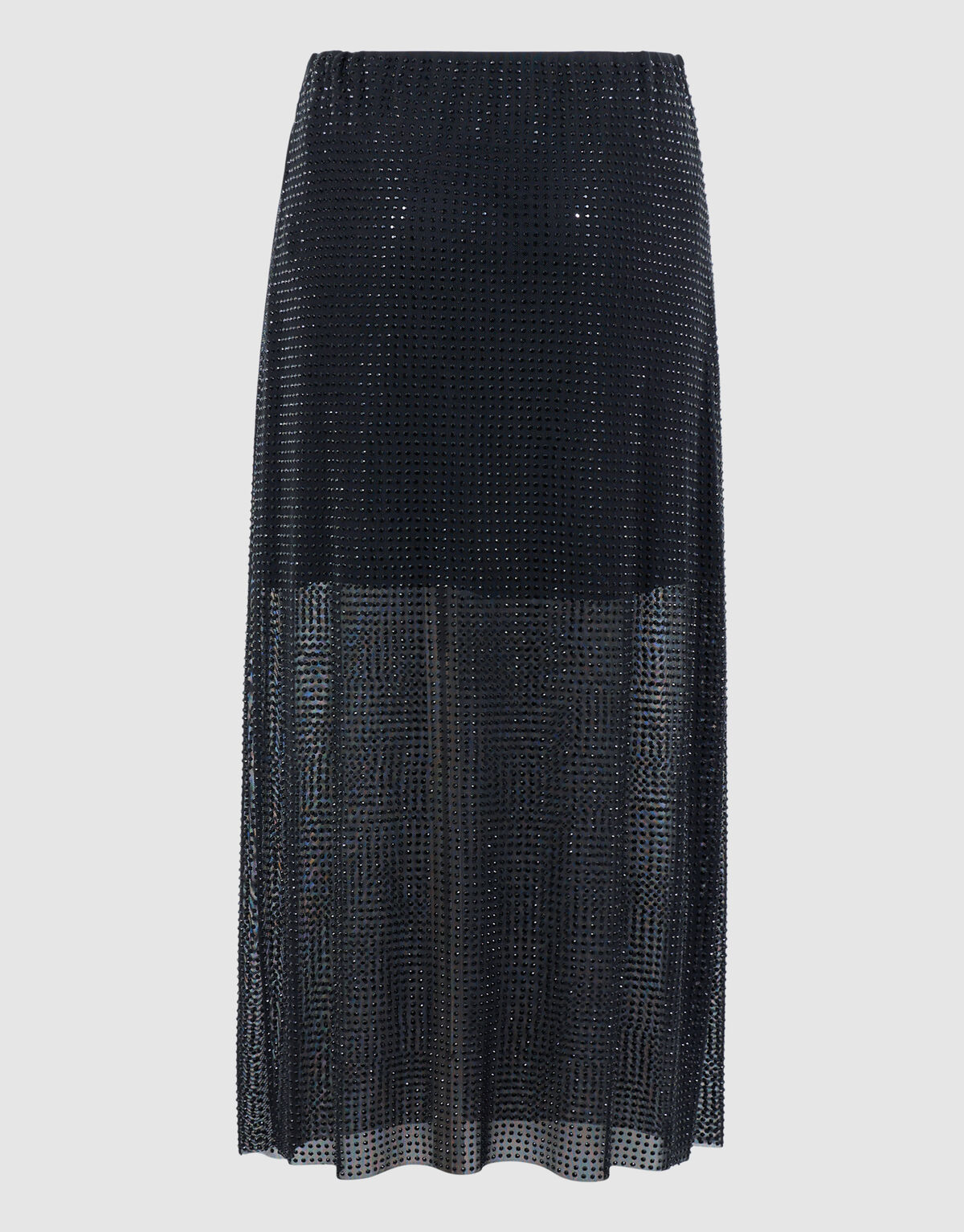 Strass Midi Rok Zwart SHOEBY WOMEN