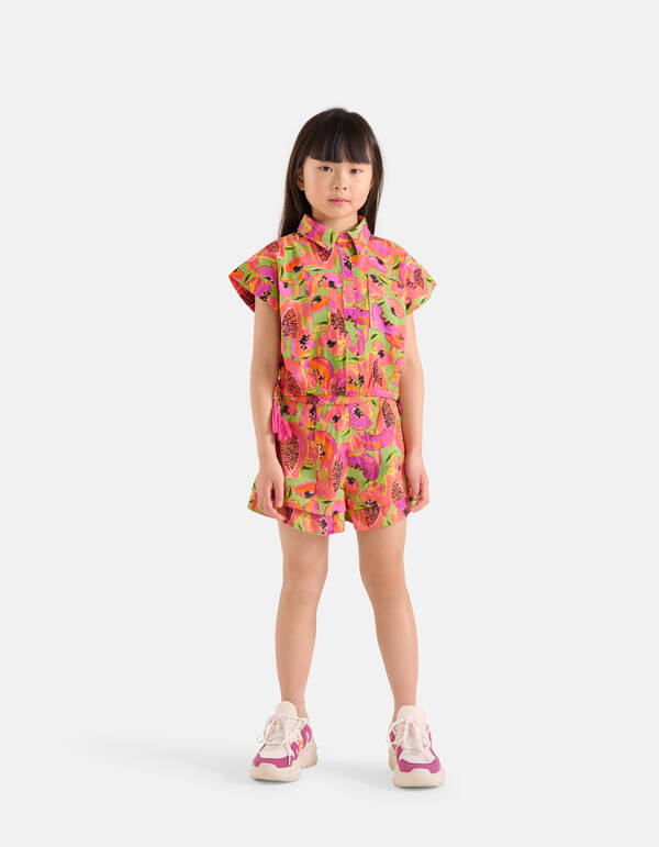 Fruit Short Groen SHOEBY GIRLS