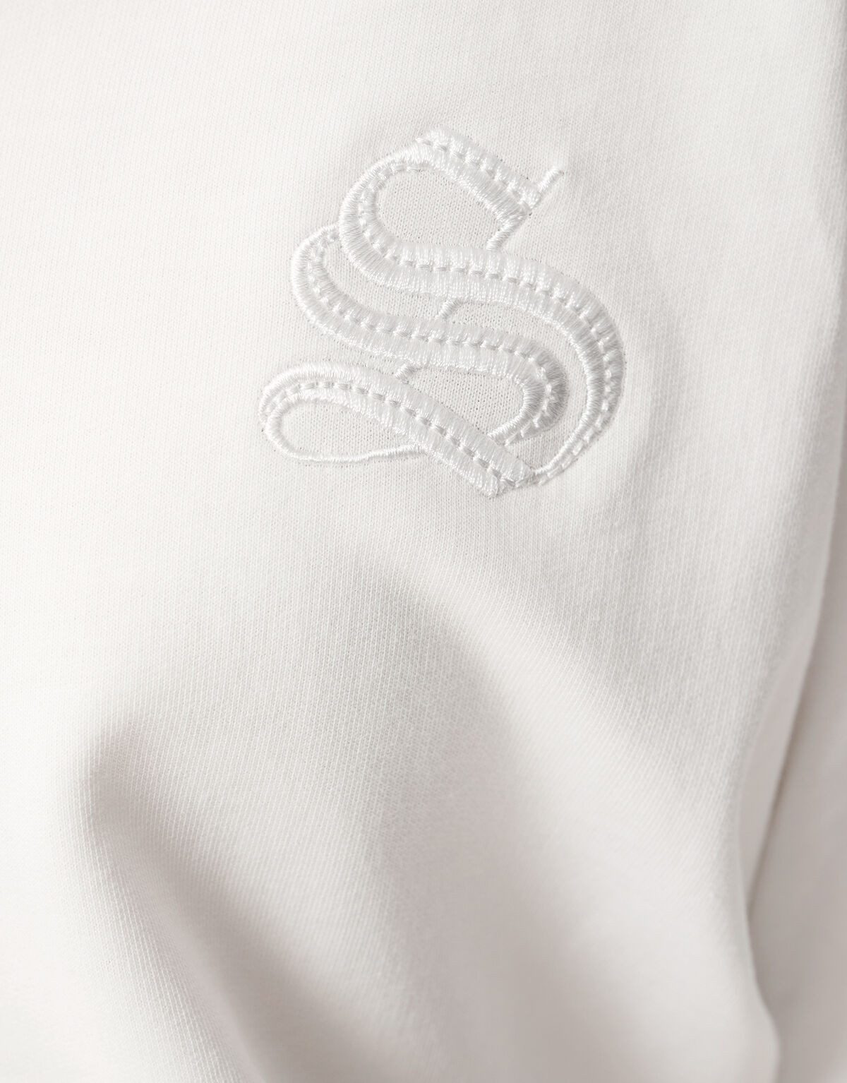 Oversized Logo T-shirt Wit SHOEBY WOMEN