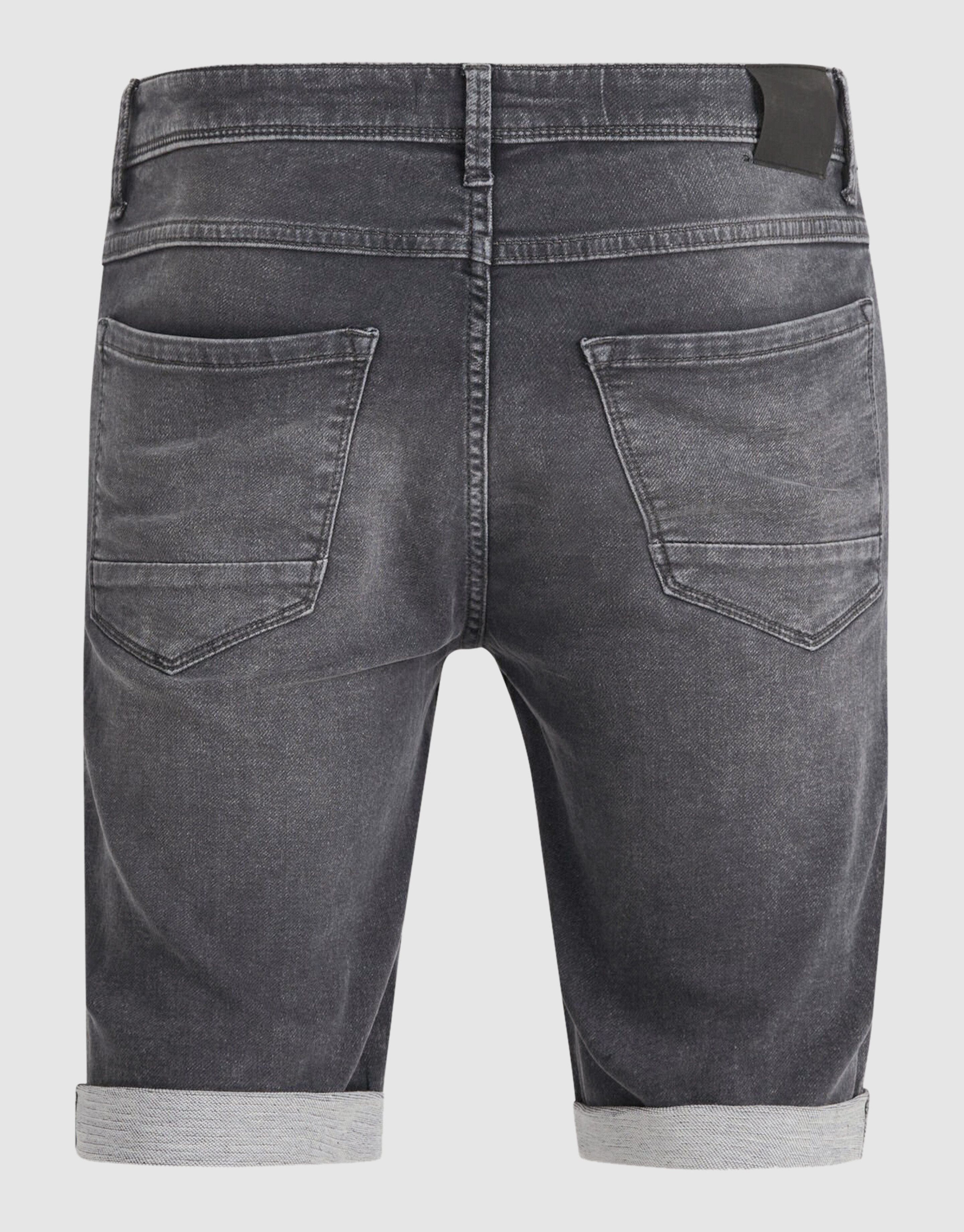 Jog Denim Short Donkergrijs SHOEBY MEN
