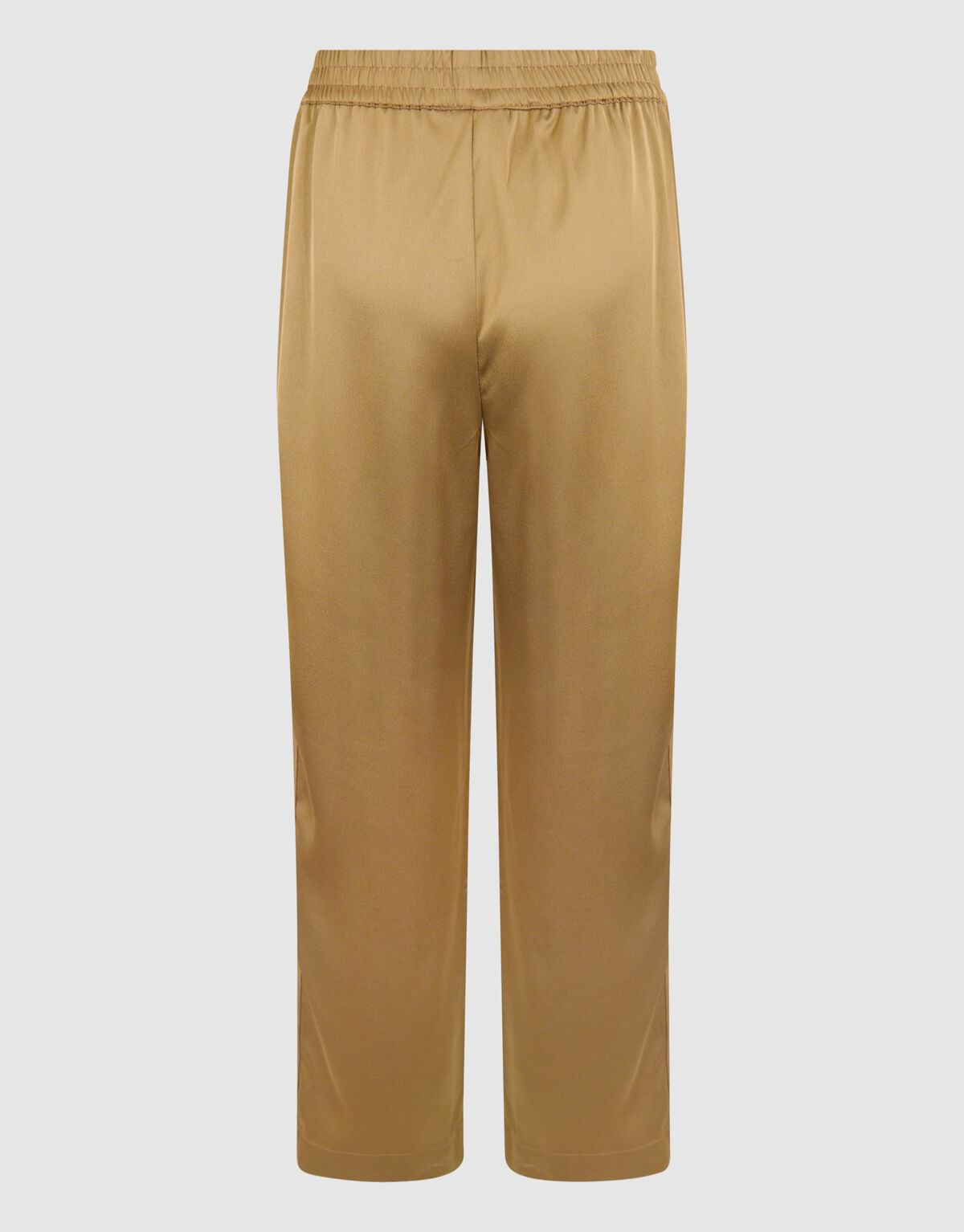 Satijnen Wide Leg Broek Camel SHOEBY WOMEN