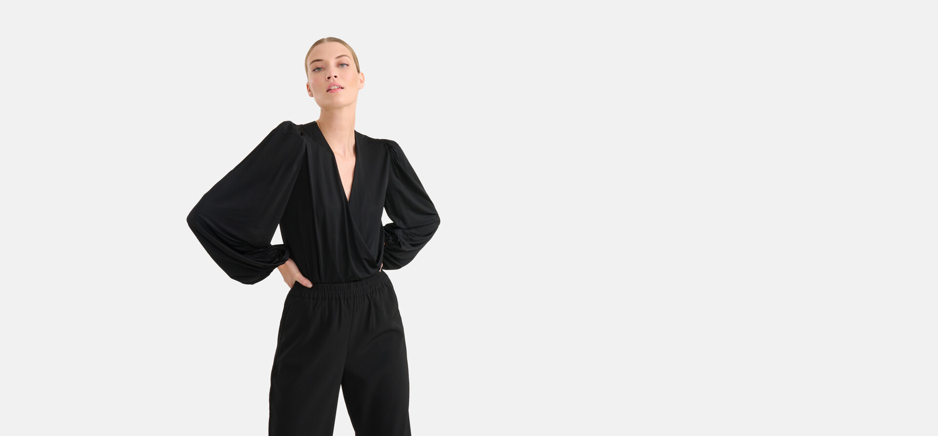 Travel Wrap Body Zwart By Mieke SHOEBY WOMEN
