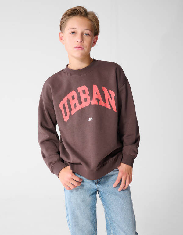 Urban Sweater Bruin SHOEBY BOYS