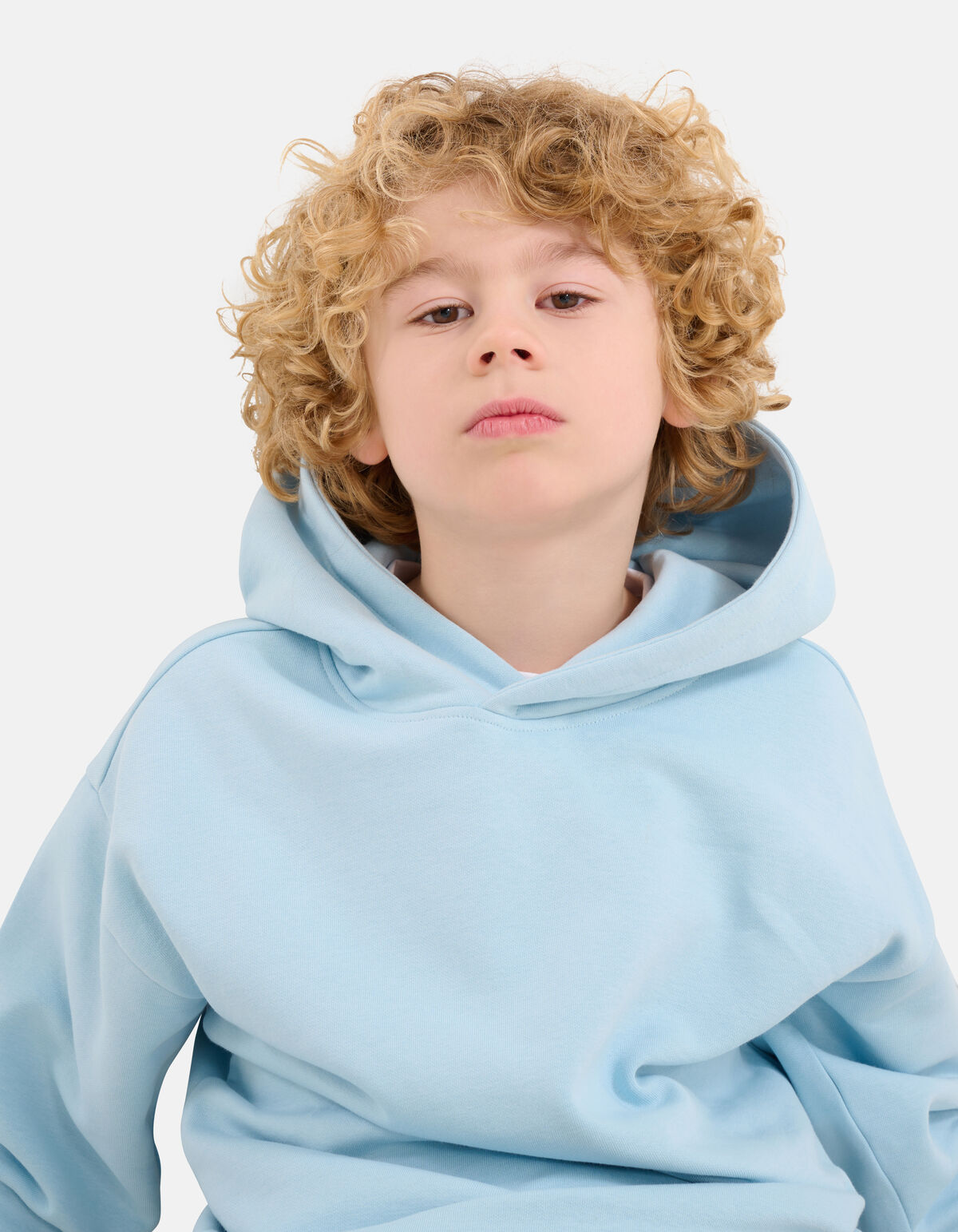 Basis Hoodie Lichtblauw SHOEBY BOYS