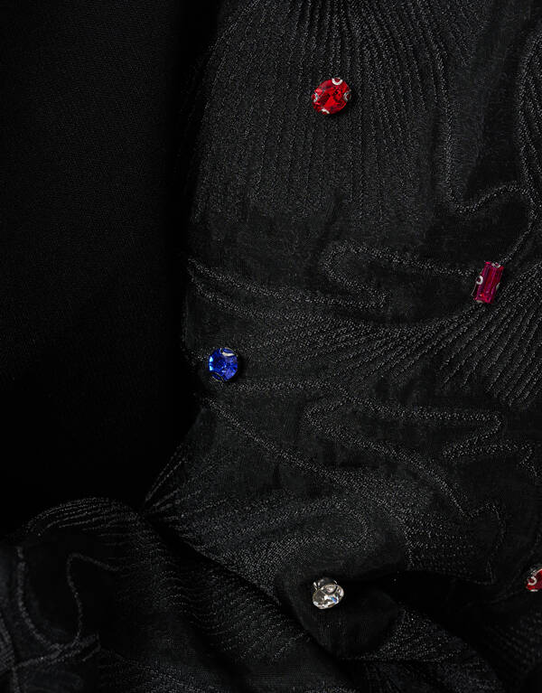 Statement Strass Blazer Zwart SHOEBY WOMEN