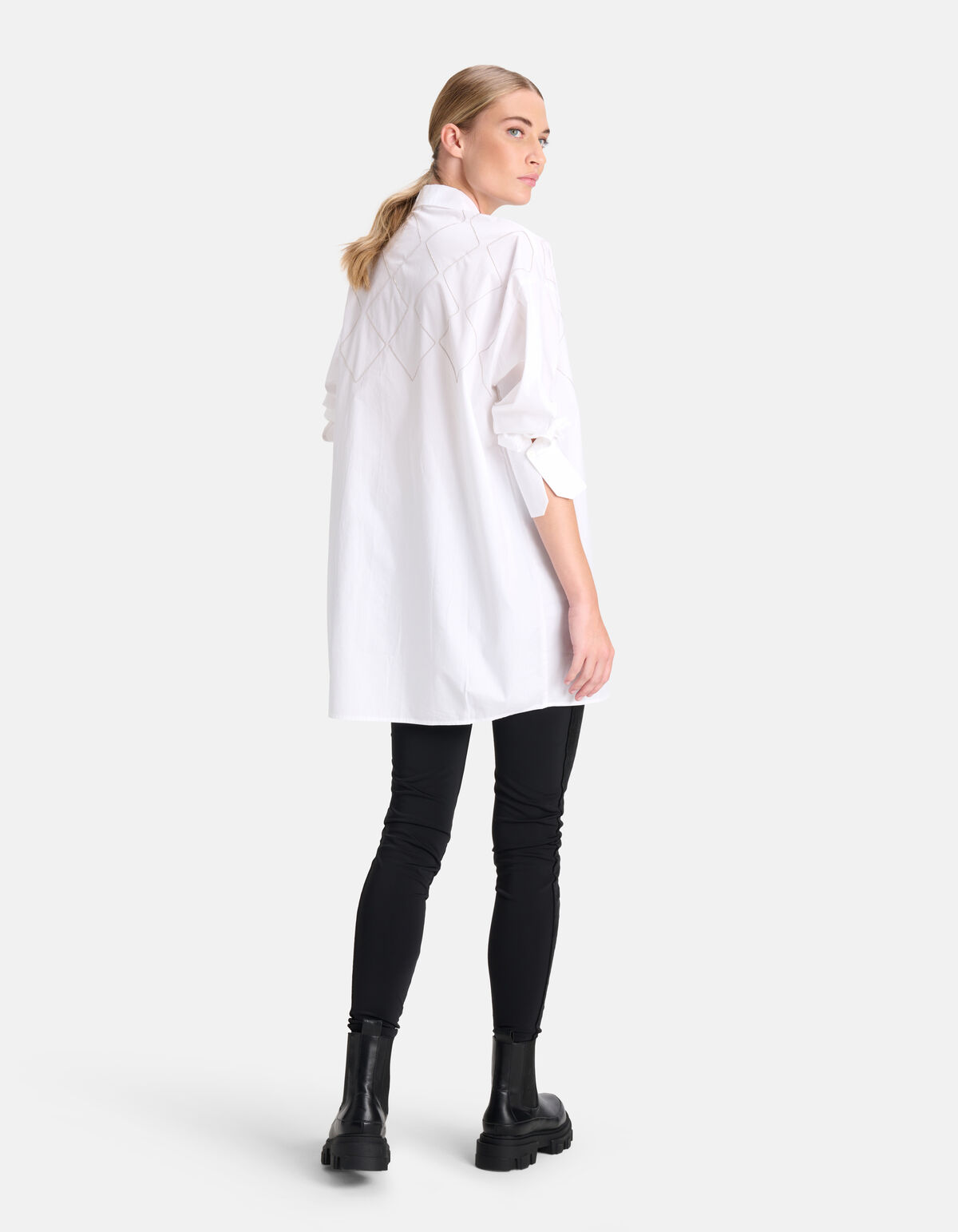 Chain Poplin Blouse Wit By Mieke SHOEBY WOMEN
