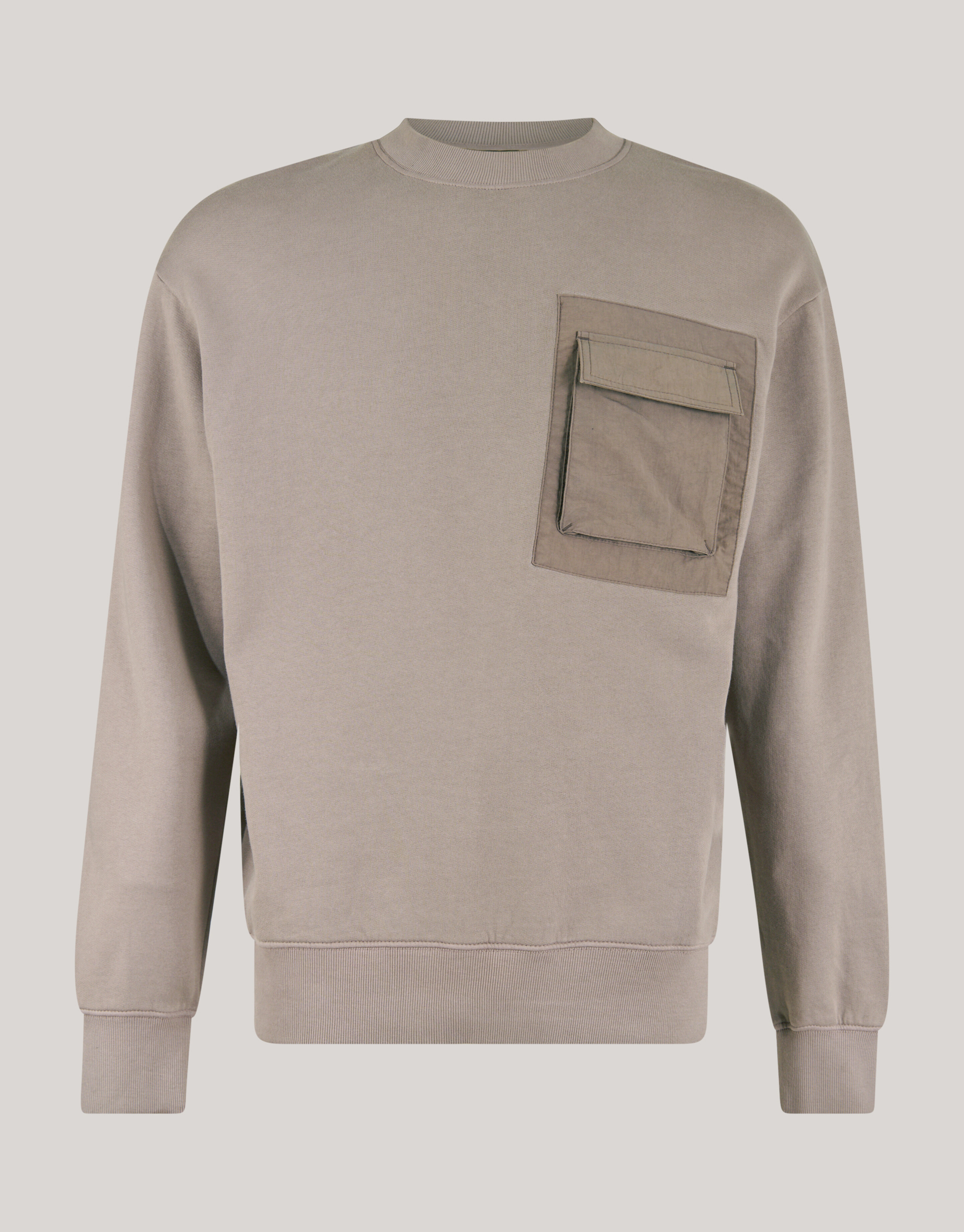 Pocket Sweater Lichtbruin SHOEBY MEN