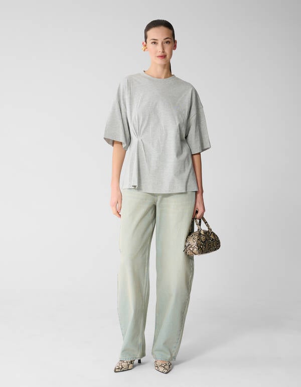 Baggy Fit Jeans Bleached SHOEBY WOMEN