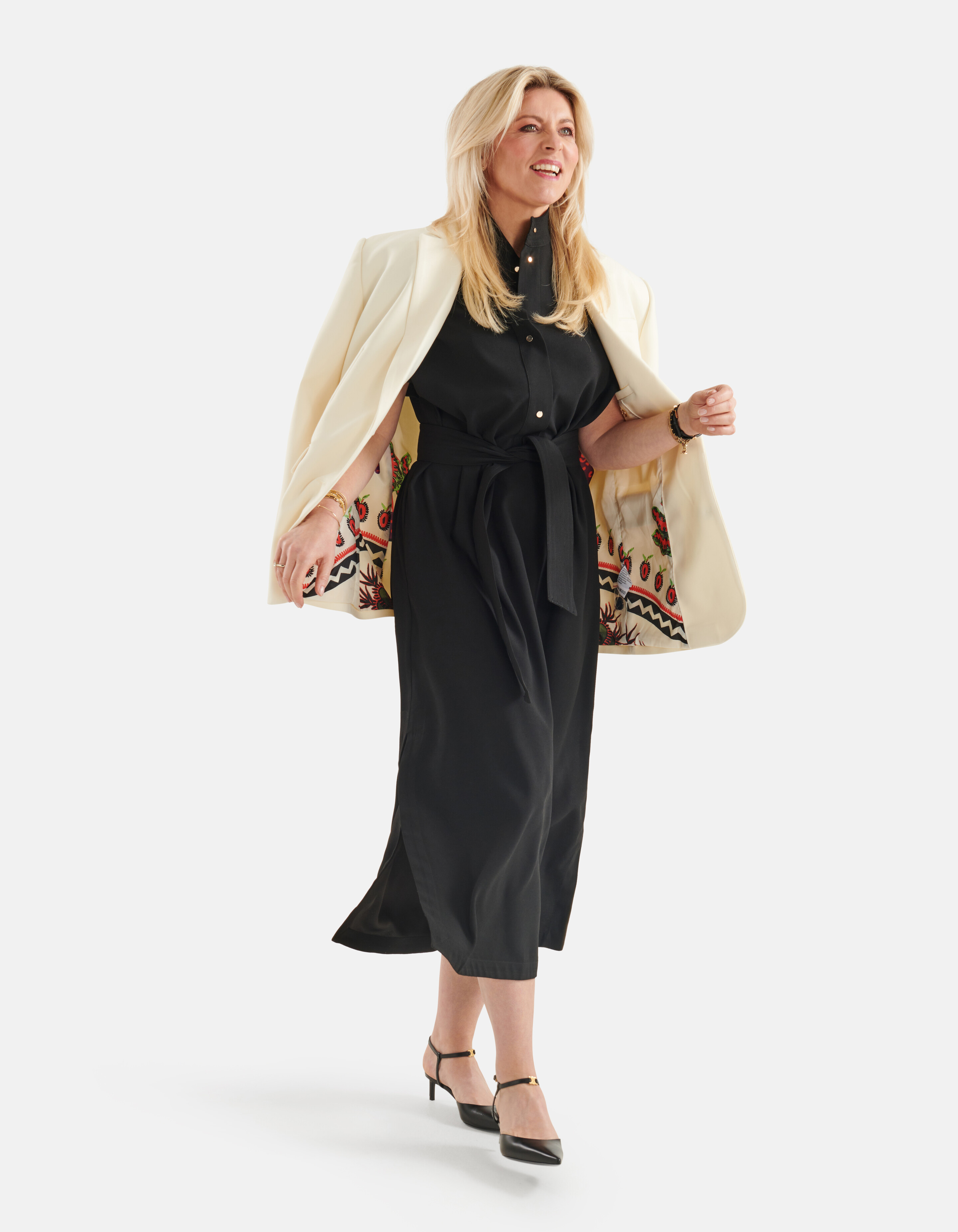 Kaftan Jurk Zwart By Lonneke SHOEBY WOMEN
