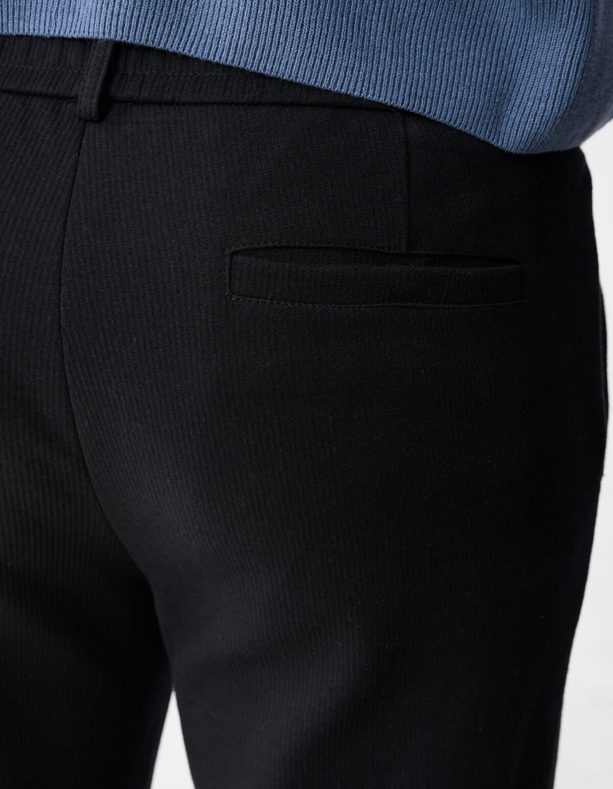 Regular Fit Broek Zwart SHOEBY MEN