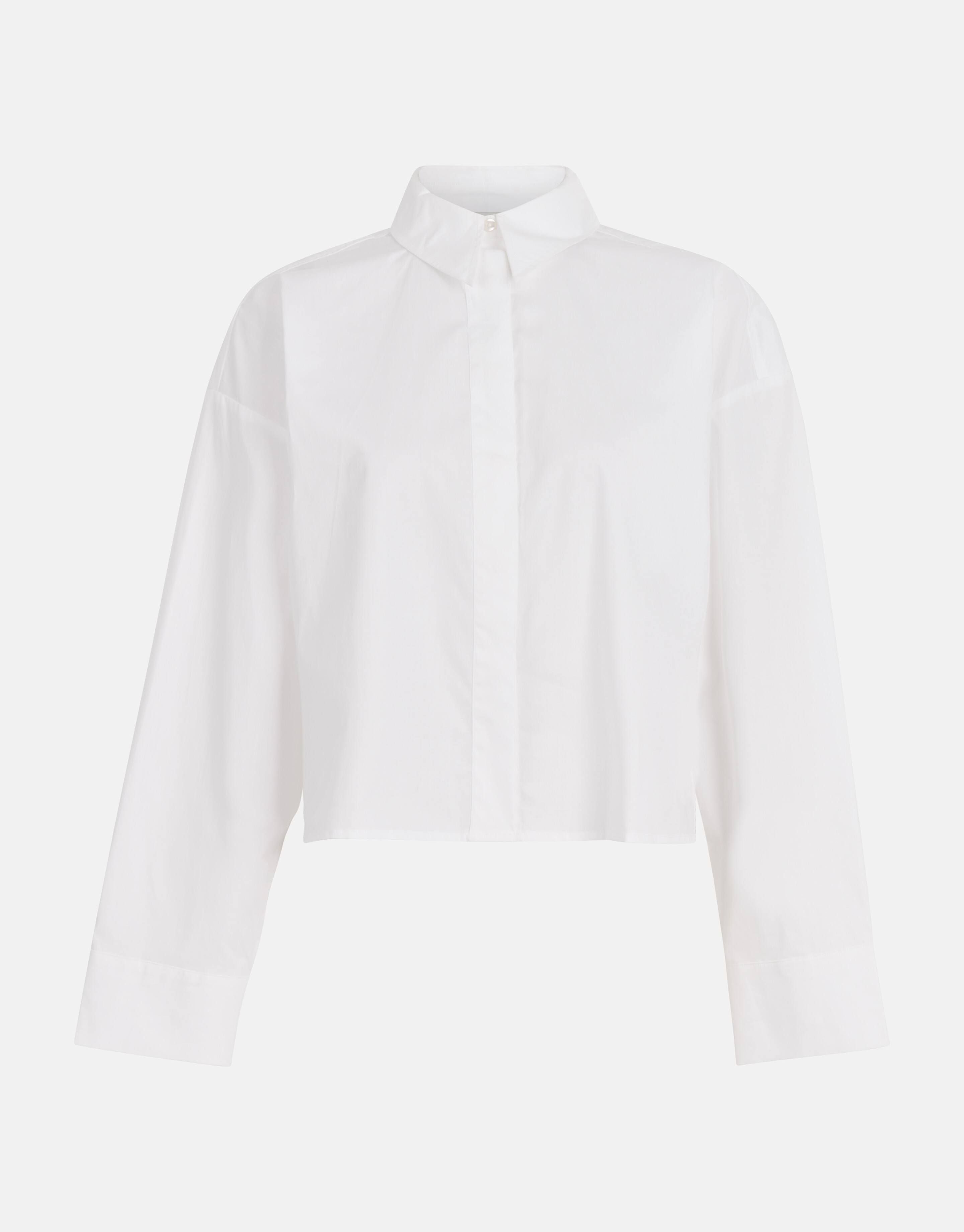 Cropped Blouse Wit SHOEBY WOMEN