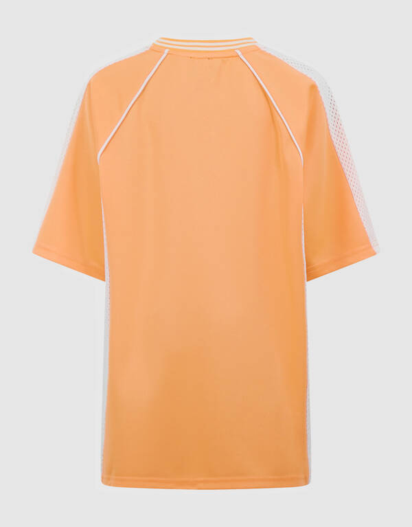 Baseball T-shirt Oranje SHOEBY BOYS