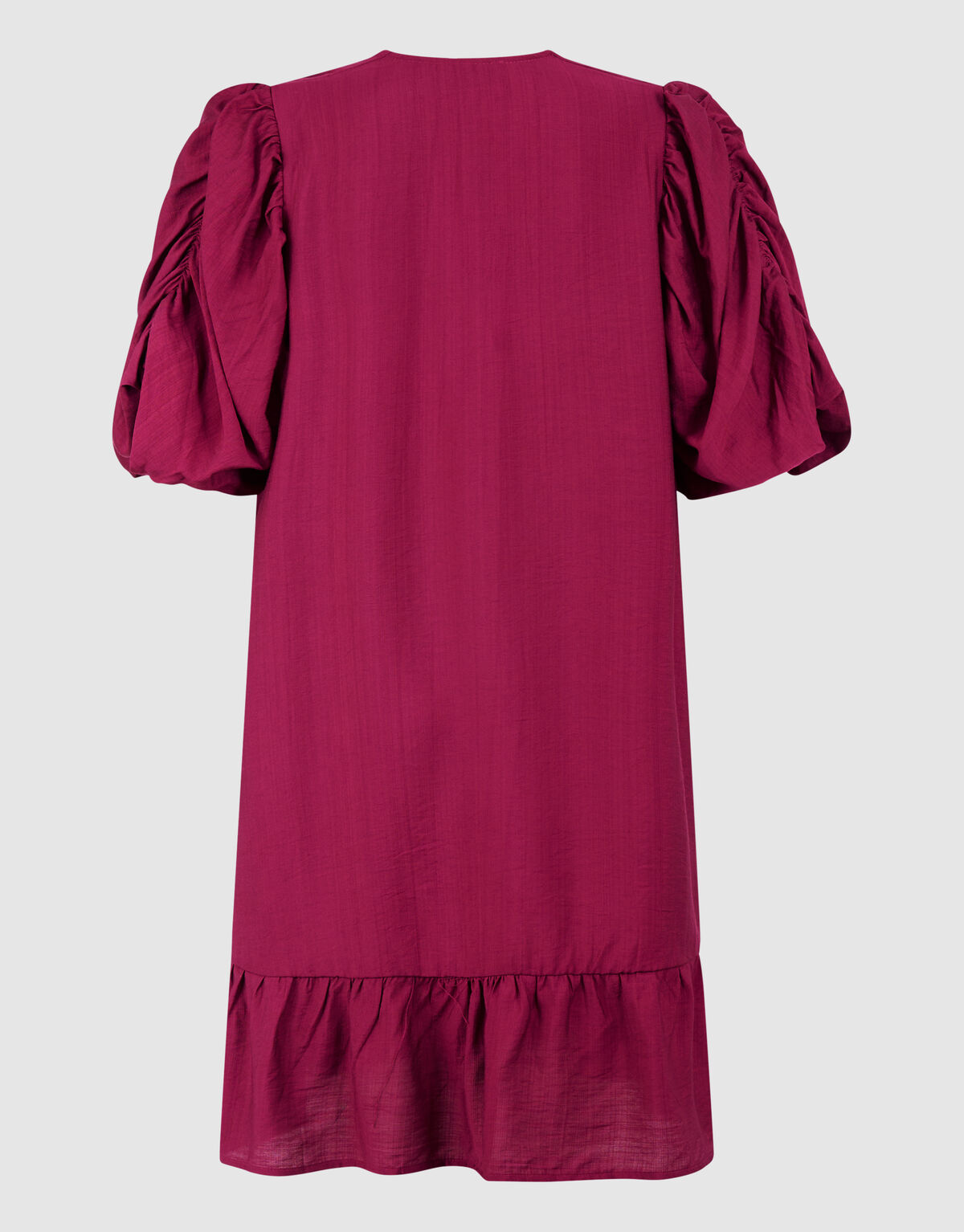 Puffy Sleeve Mini Jurk Paars SHOEBY WOMEN