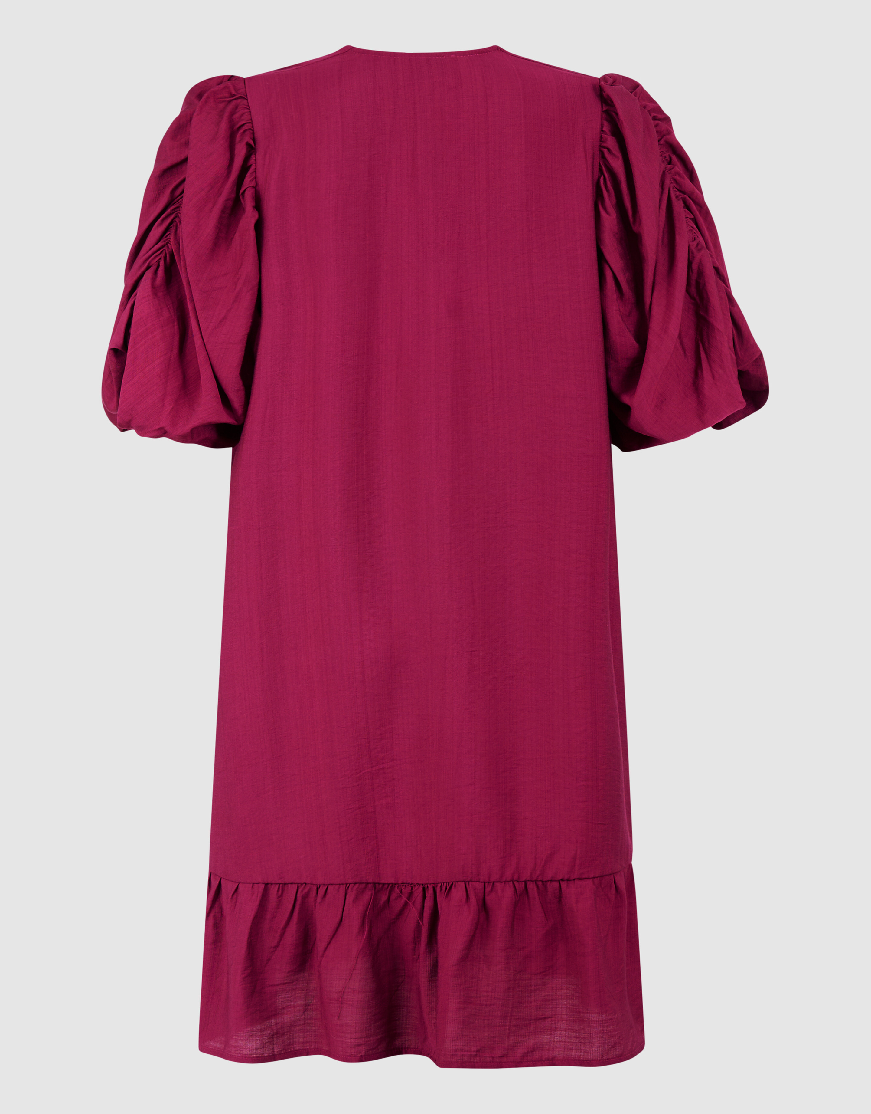 Puffy Sleeve Mini Jurk Paars SHOEBY WOMEN