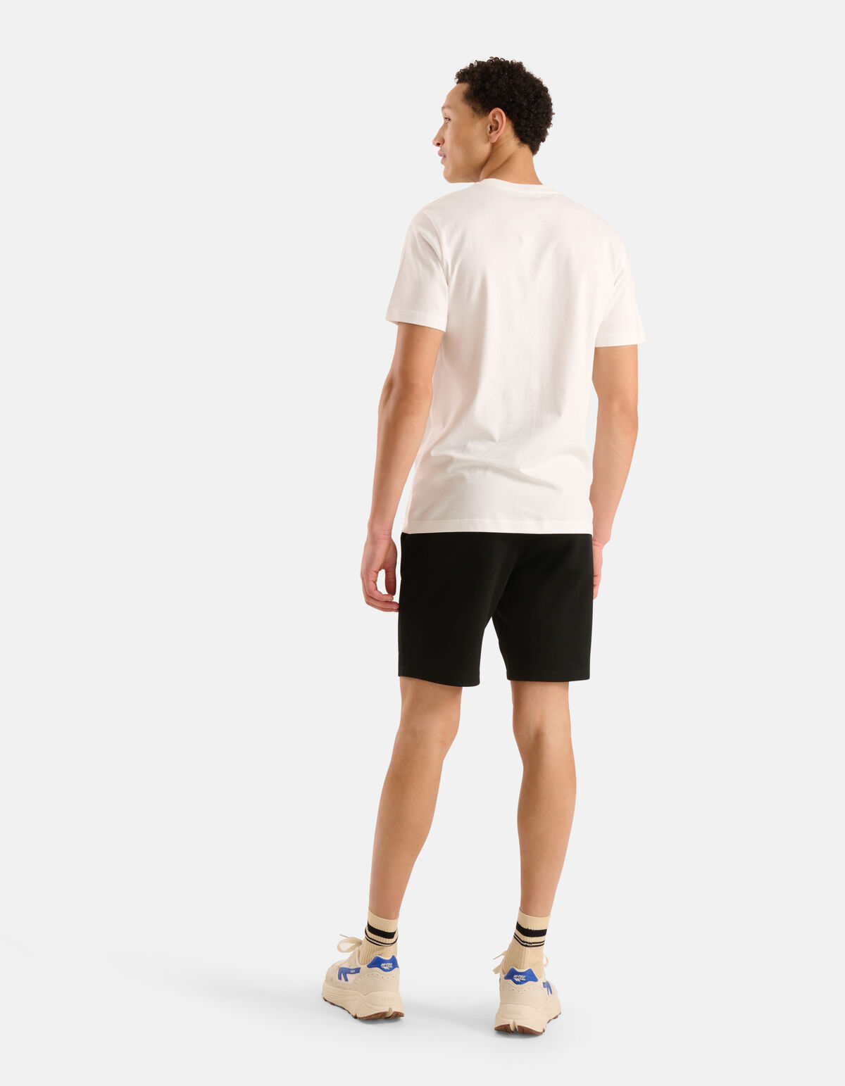 Artwork T-shirt Wit SHOEBY MEN