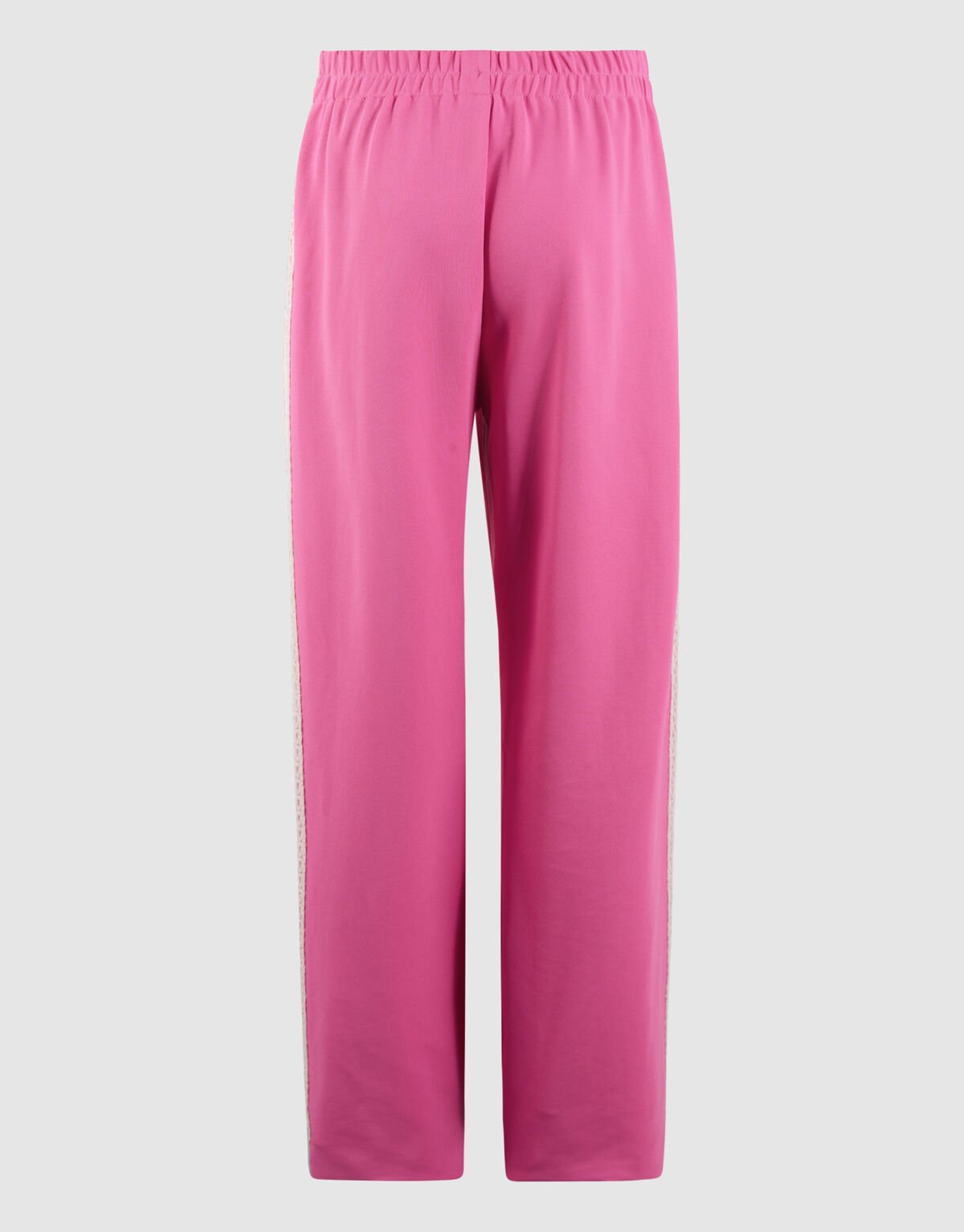 Sporty Wide Leg Broek Roze SHOEBY GIRLS