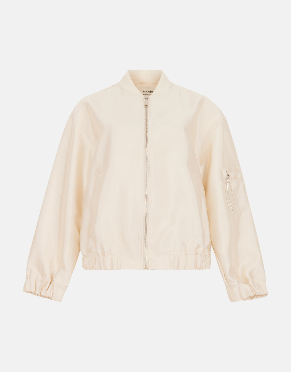 Oversized Bomberjack Gebroken Wit By Monica SHOEBY WOMEN