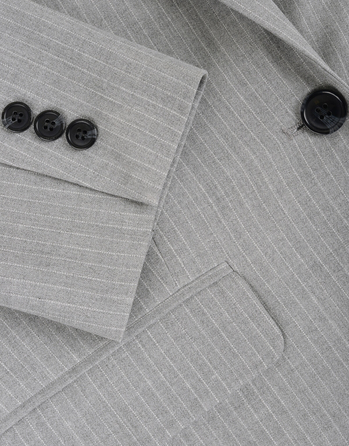 Pinstripe Blazer Lichtgrijs EKSEPT