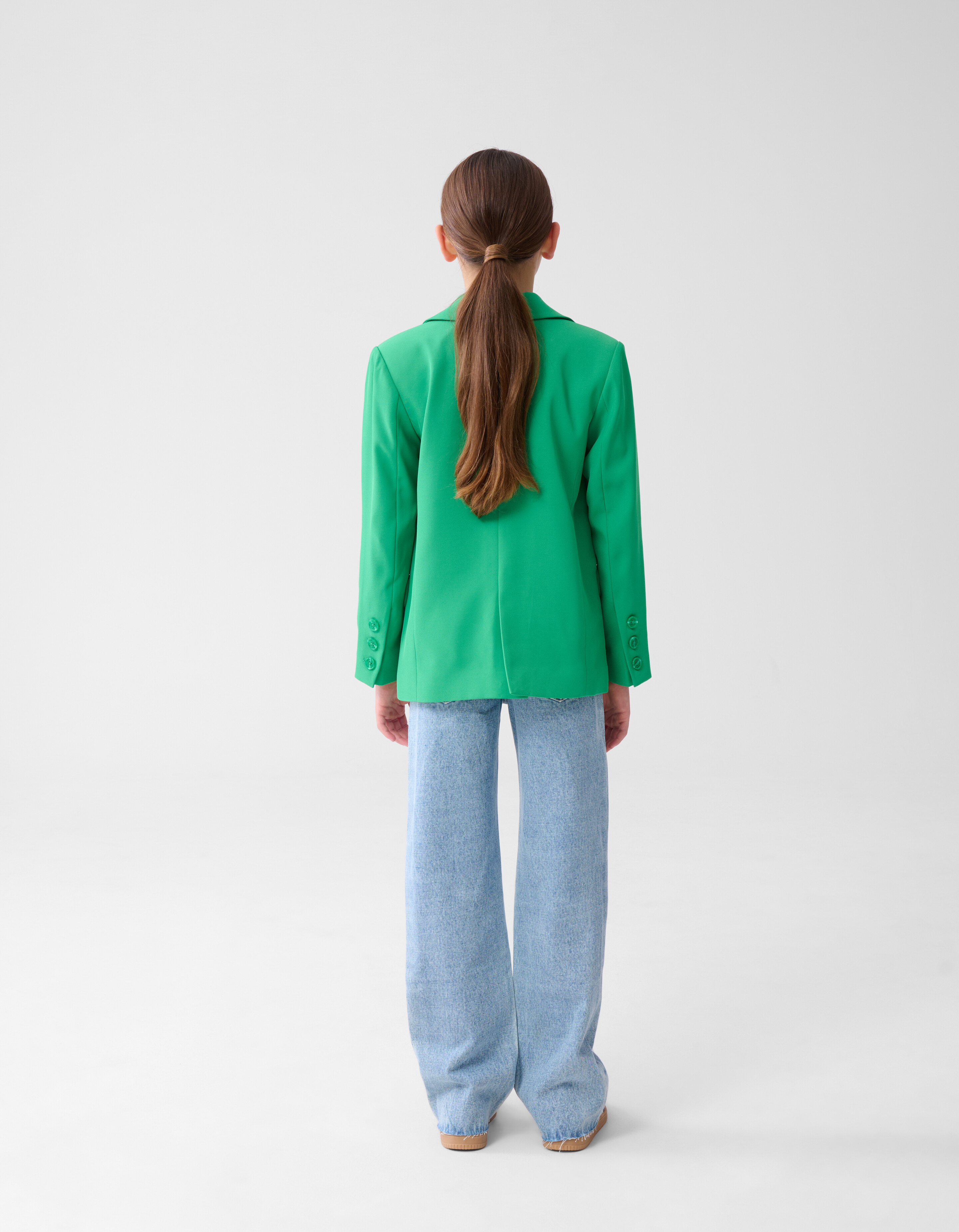 Basis Blazer Groen SHOEBY GIRLS