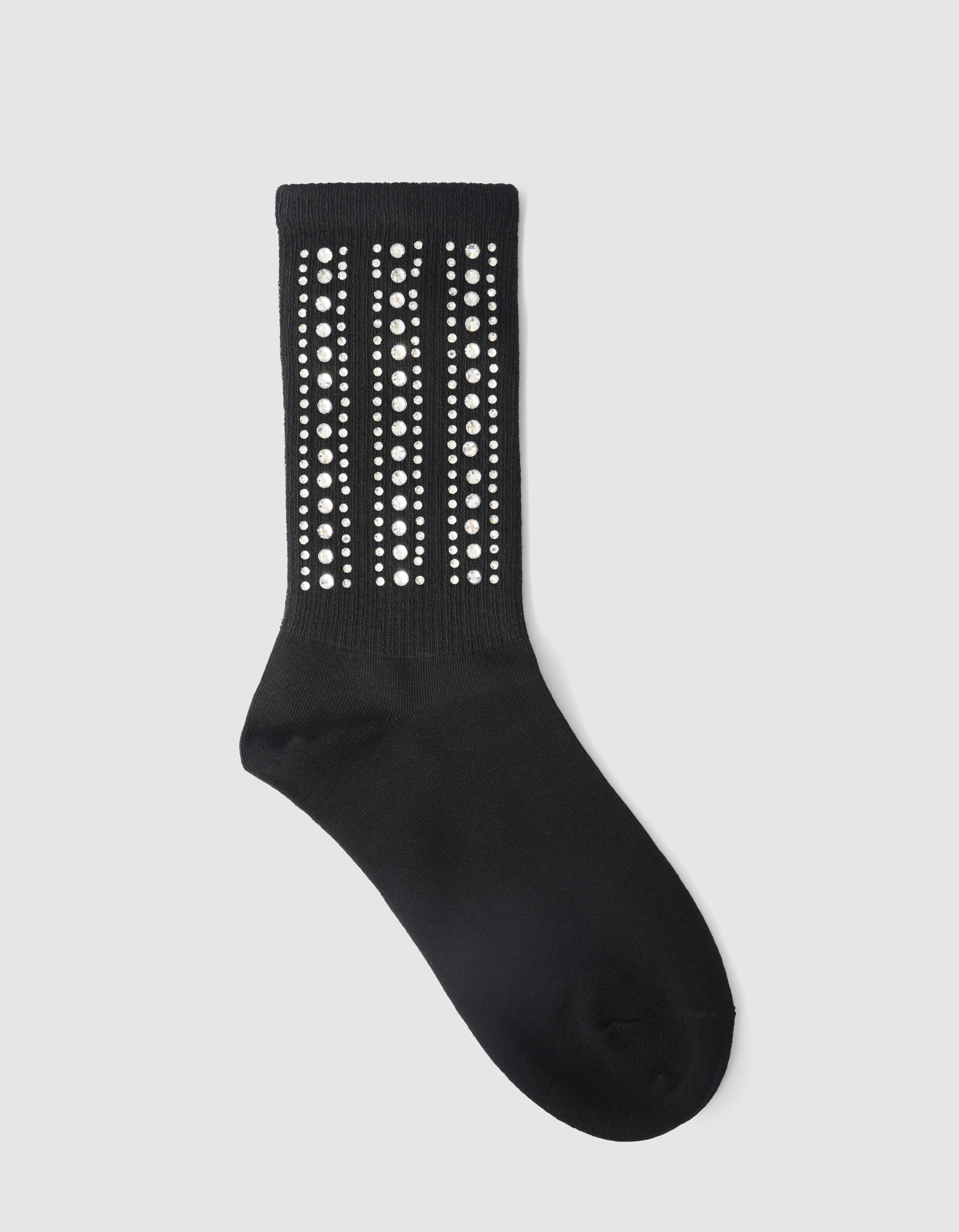 Strass Sok Zwart SHOEBY ACCESSOIRES