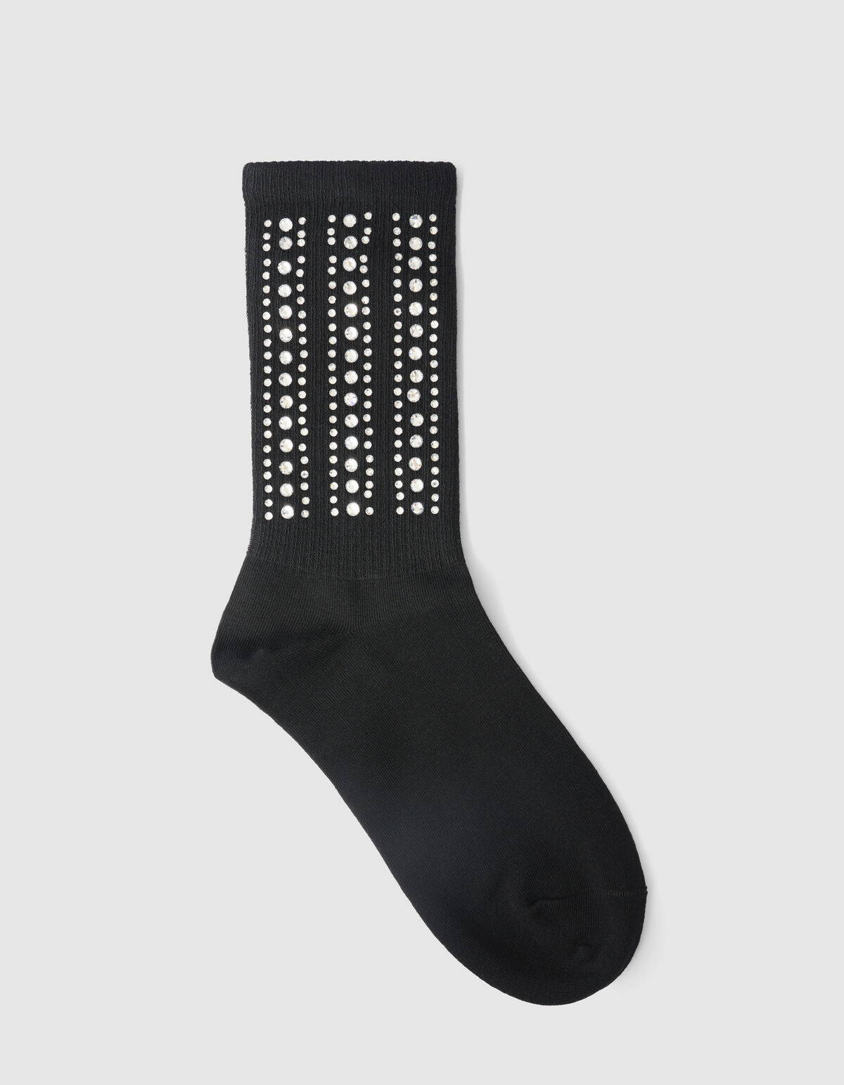 Strass Sok Zwart SHOEBY ACCESSOIRES