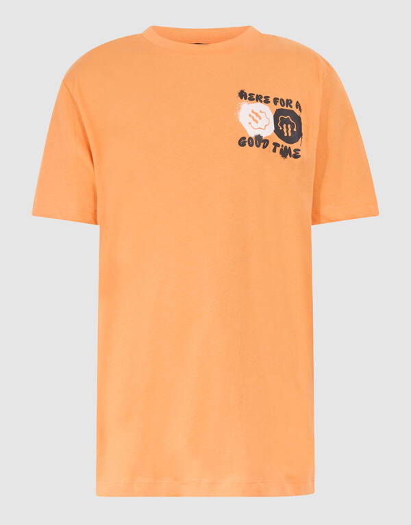Artwork T-shirt Oranje SHOEBY BOYS