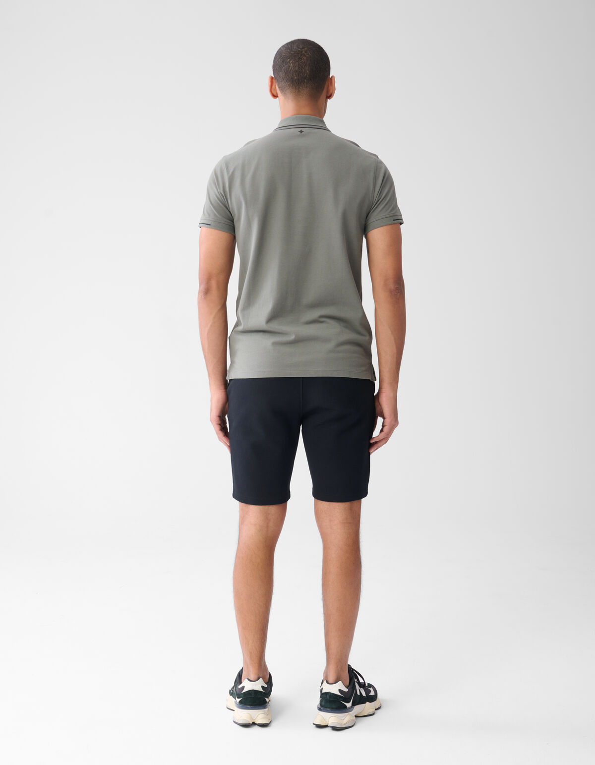 Pique Logo Short Zwart SHOEBY MEN