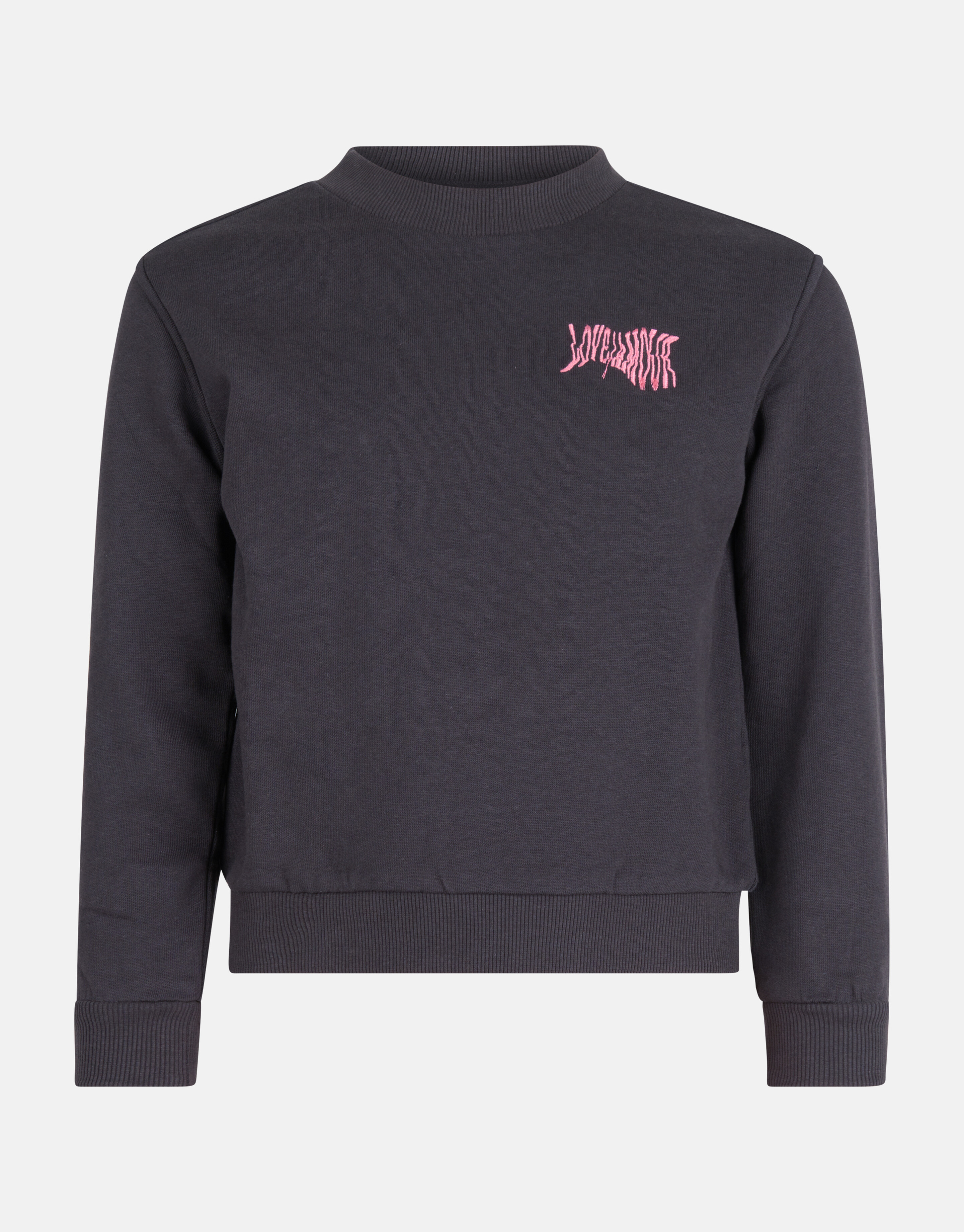 Geborduurde Sweater Donkergrijs SHOEBY GIRLS