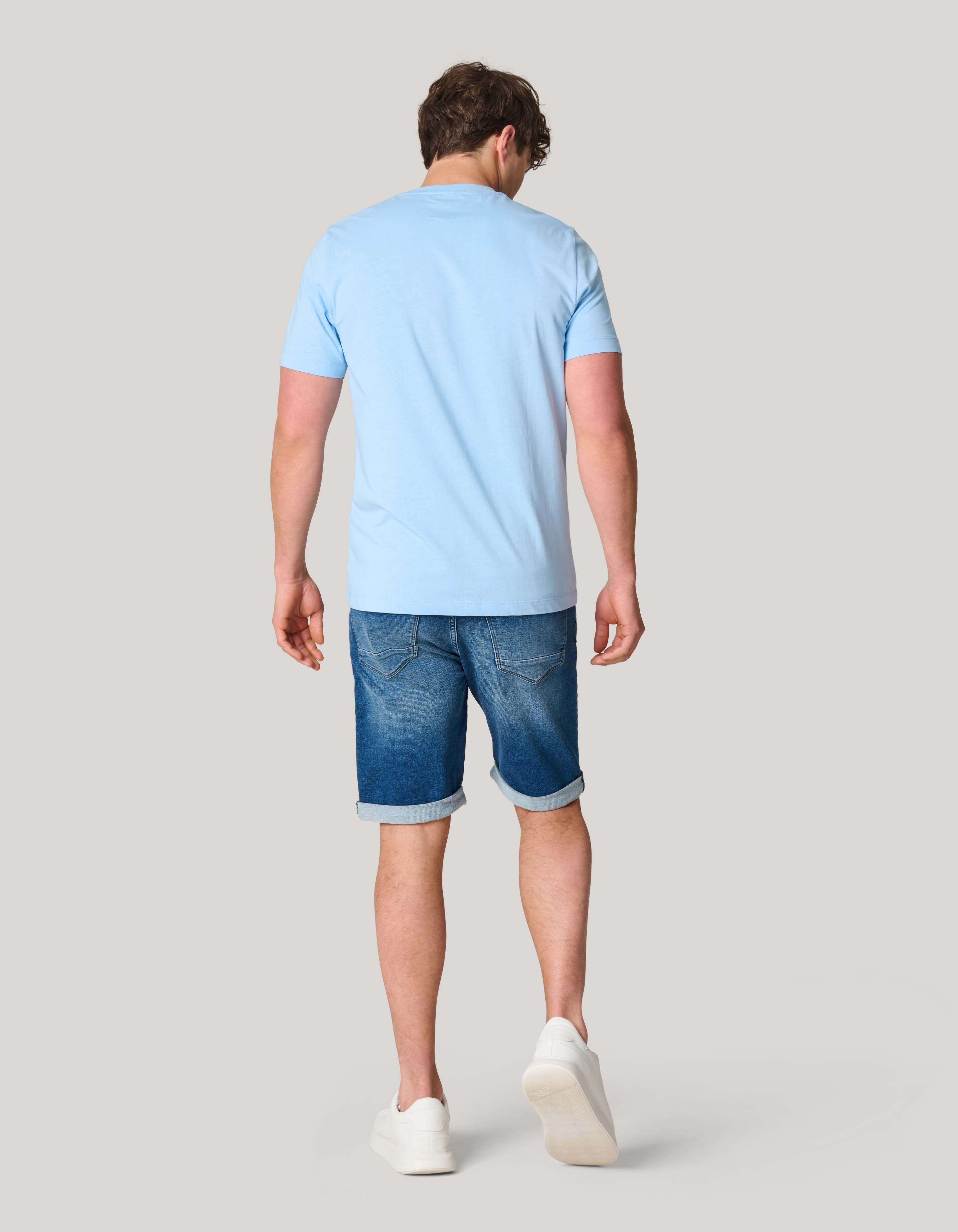Jog Denim Short Donkerblauw SHOEBY MEN