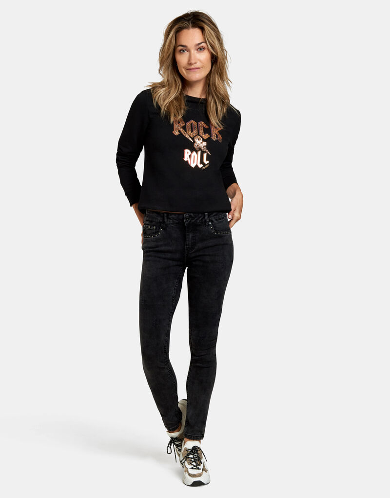 Stud Skinny Jeans