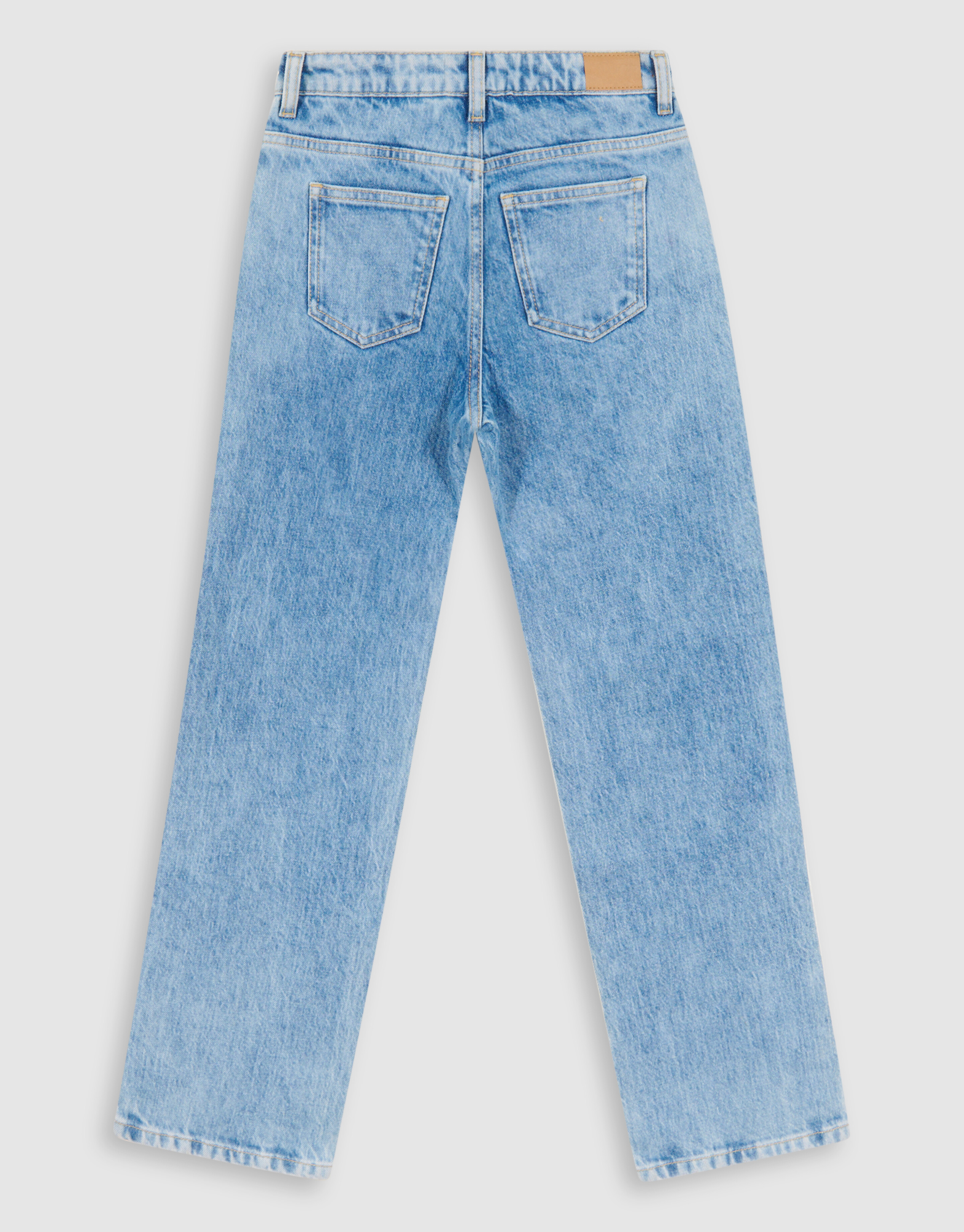Strass Straight Fit Jeans Blauw SHOEBY GIRLS