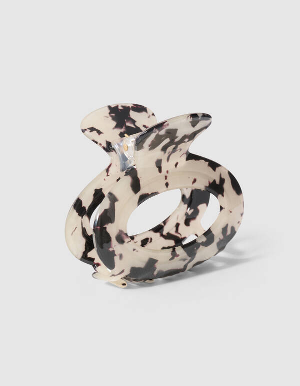 Haarklem Beige/Zwart SHOEBY ACCESSOIRES