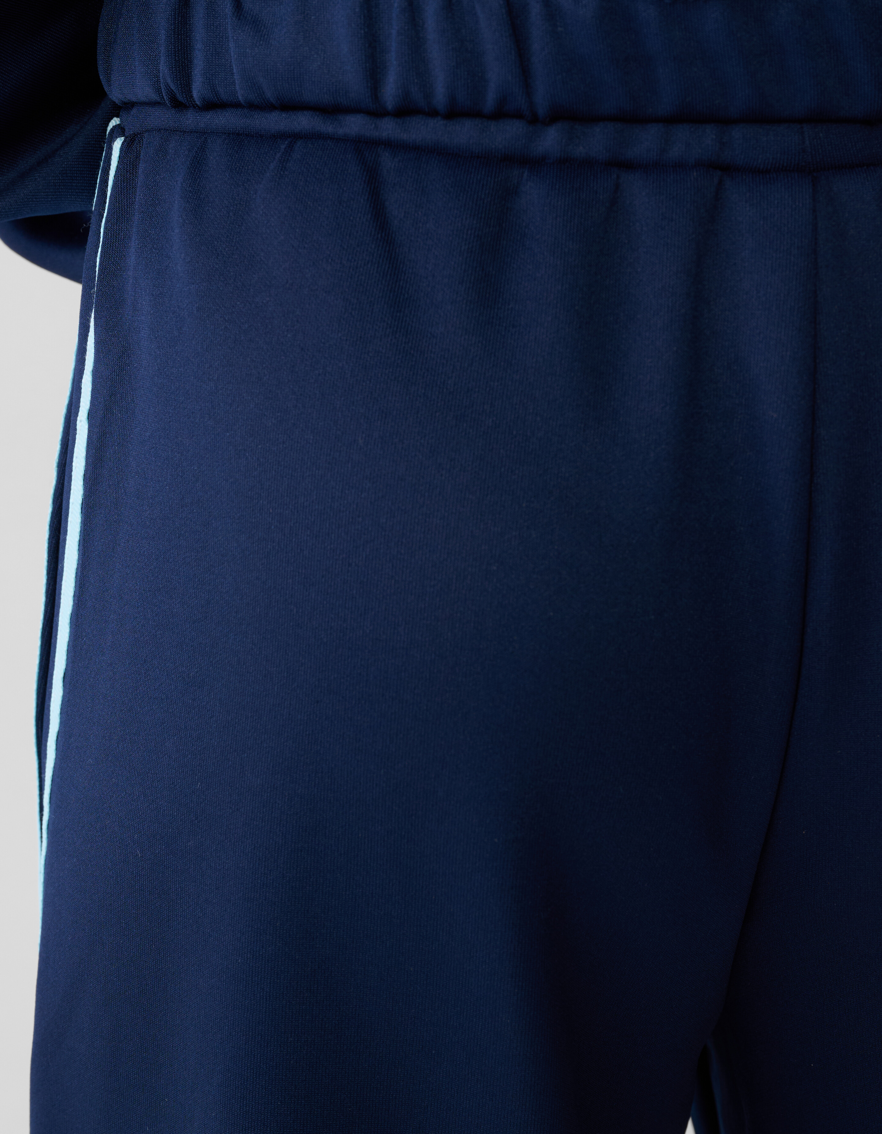 Sporty Wide Leg Broek Donkerblauw SHOEBY GIRLS
