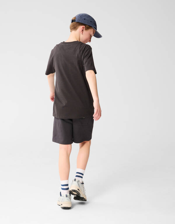 Holiday Artwork T-shirt Donkergrijs SHOEBY BOYS