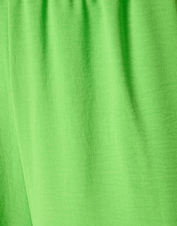 Wide Leg Broek Groen SHOEBY WOMEN