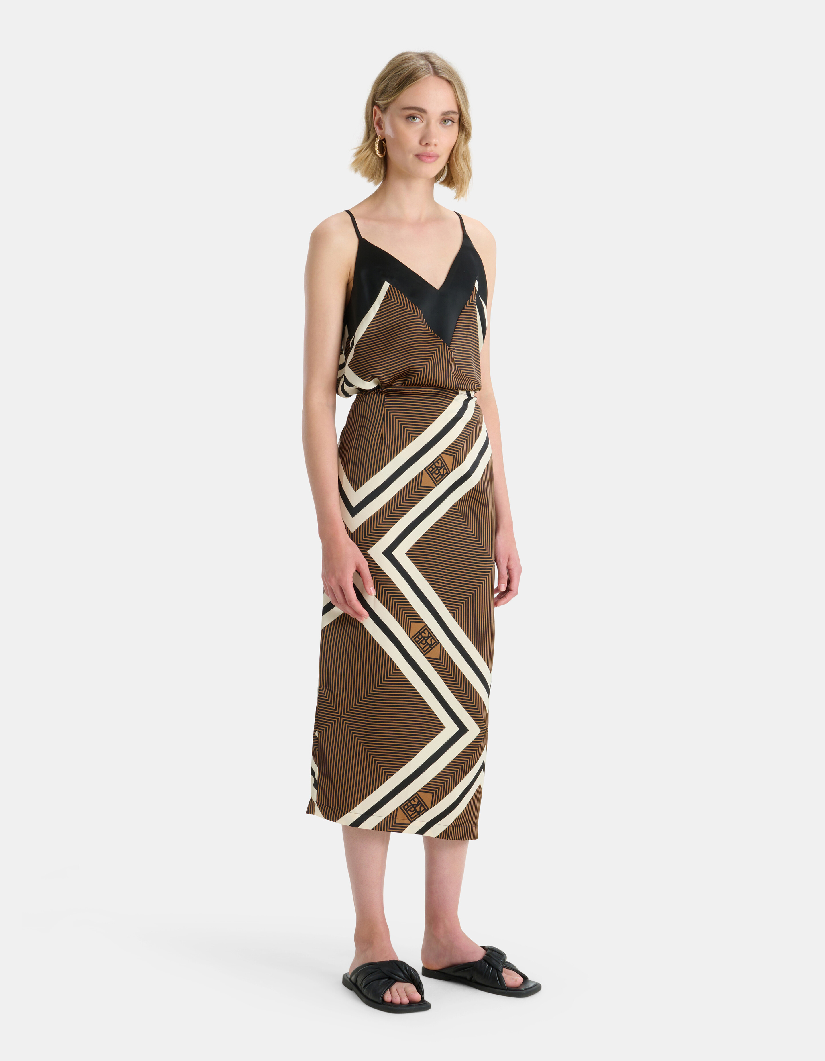 Silky Scarf Top Bruin SHOEBY WOMEN