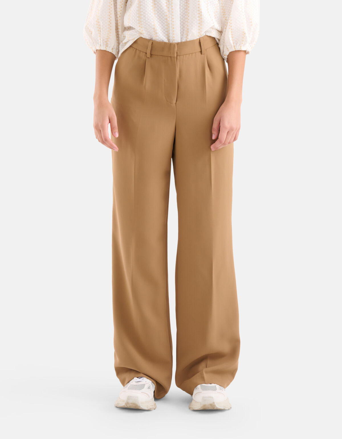Loose Fit Pantalon Beige SHOEBY WOMEN