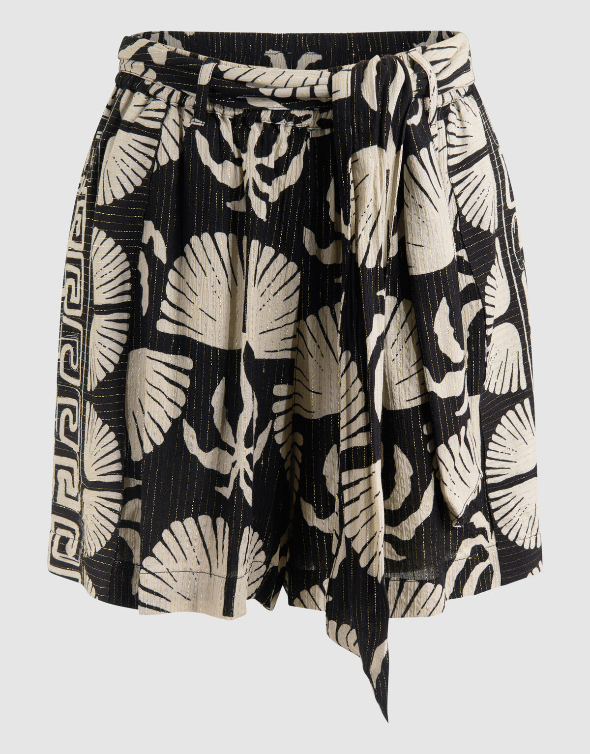 Printed Short Zwart/Wit SHOEBY WOMEN